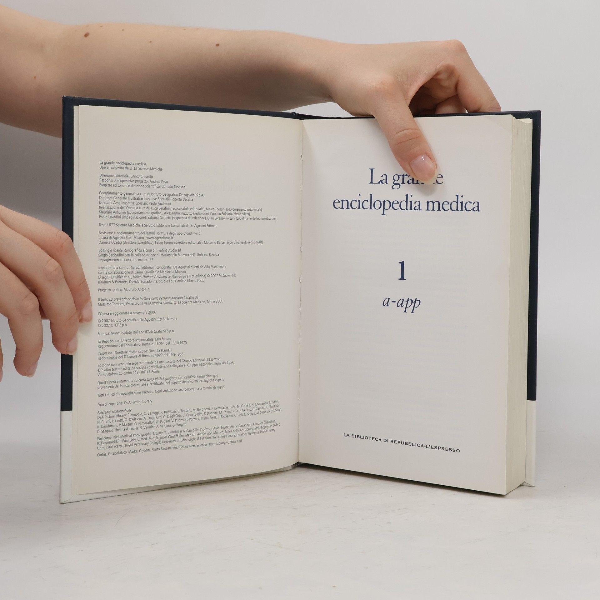 Autorenkollektiv La grande enciclopedia medica 1