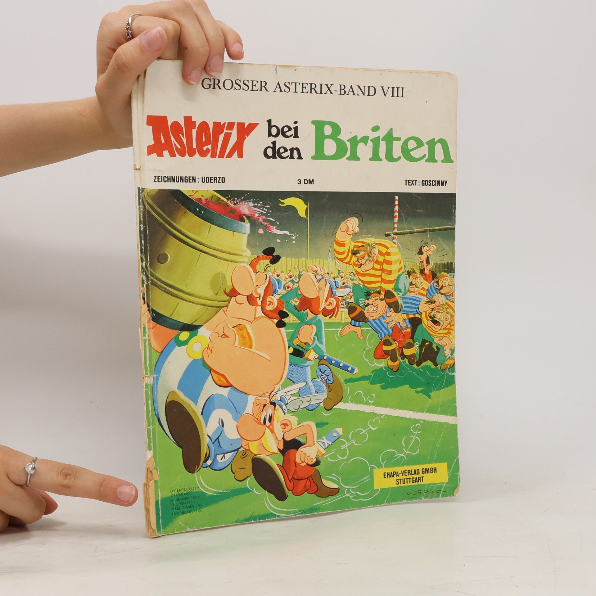 Albert Uderzo Asterix. Asterix bei den Briten