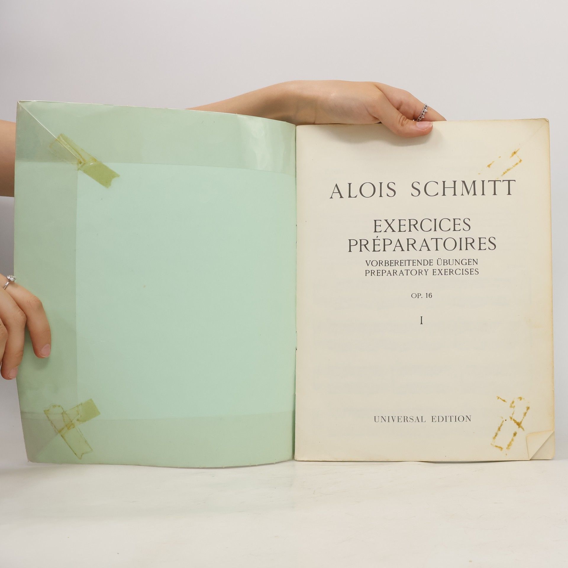 A. Schmitt Vorbereitende Übungen 16. Piano Solo