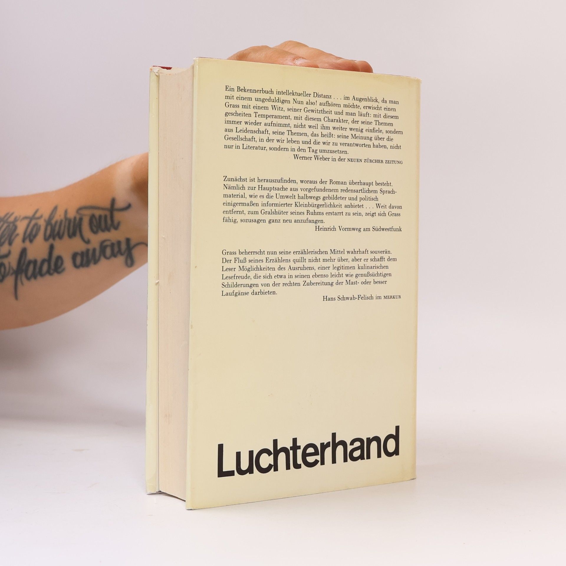 Günter Grass Örtlich betäubt