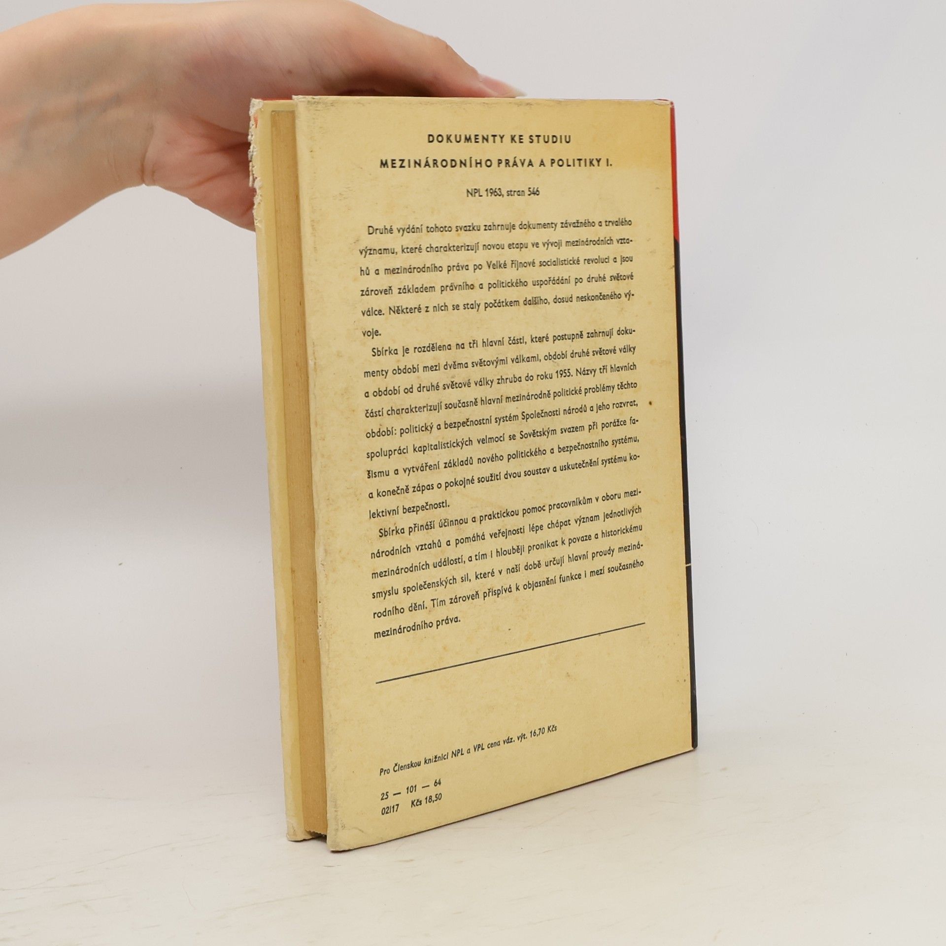 Kolektiv autorů Mezinárodní vztahy 1963