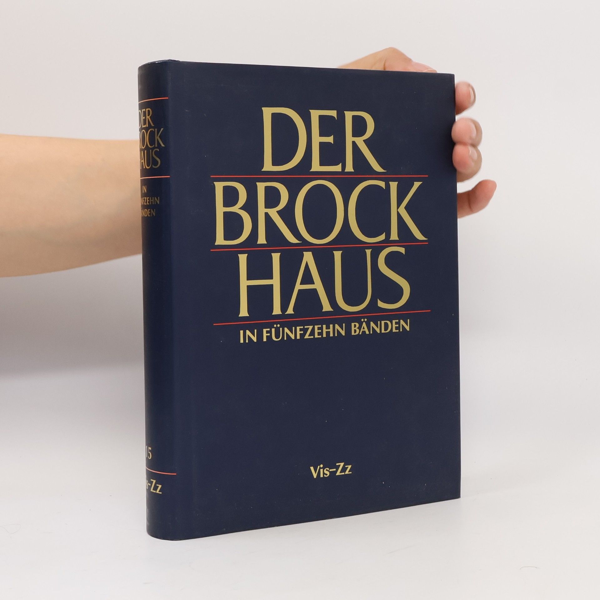 Kolektív autorov Der Brock Haus in fünfzehn Bänden 15. Vis-Zz
