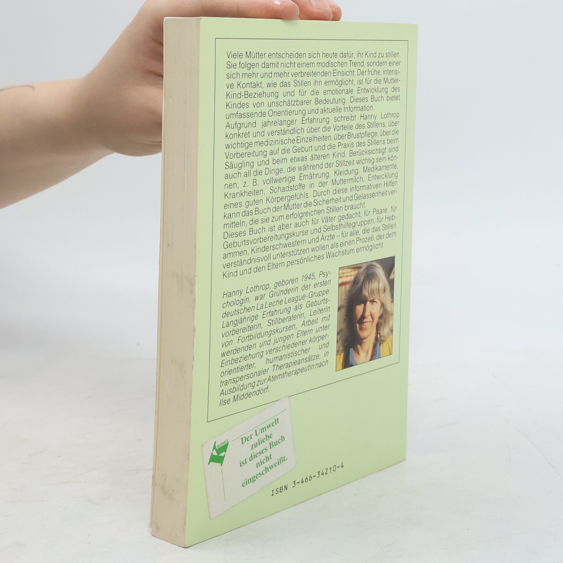 Hanny Lothrop Das Stillbuch