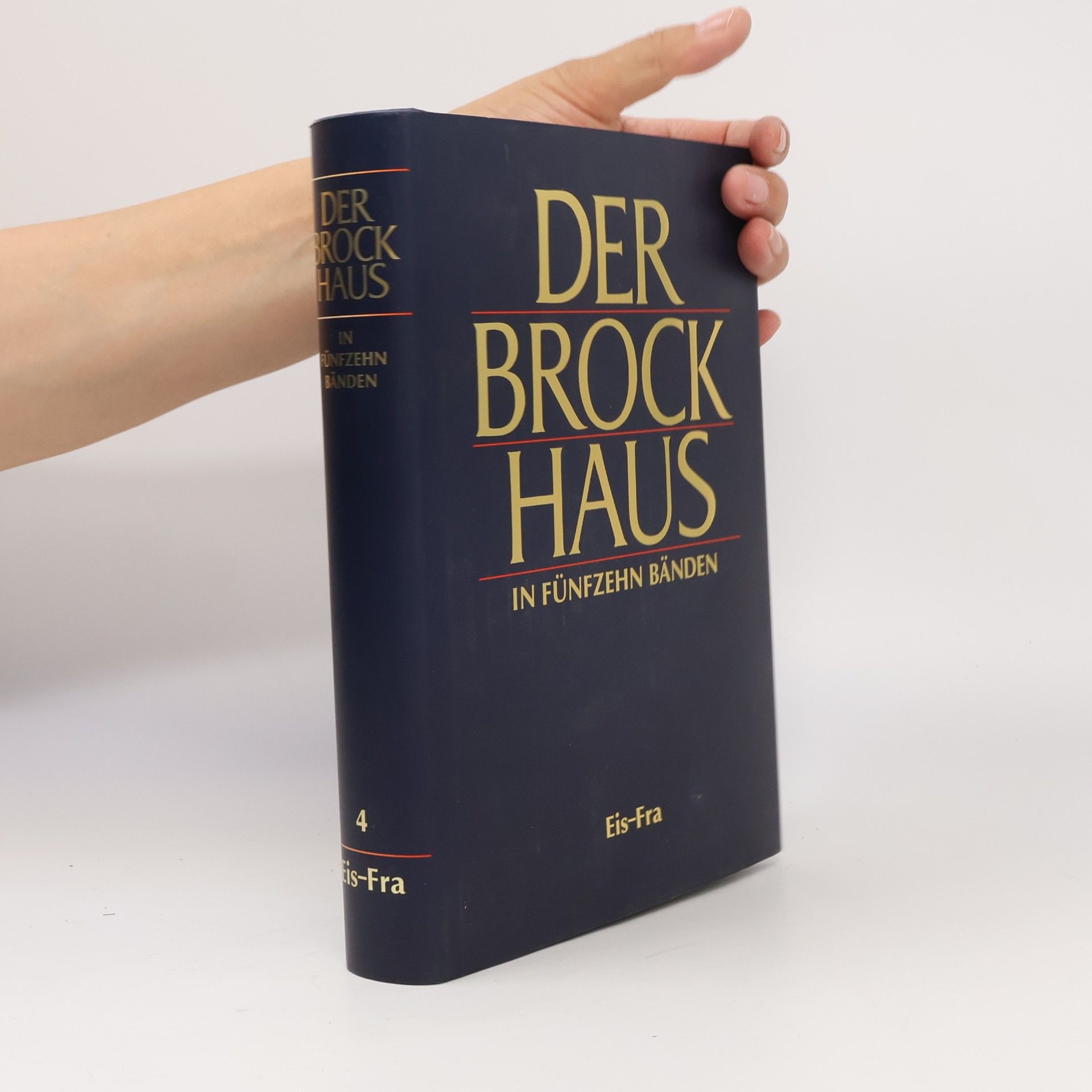 Kolektív autorov Der Brockhaus in Fünfzehn Bänden 4. Eis-Fra