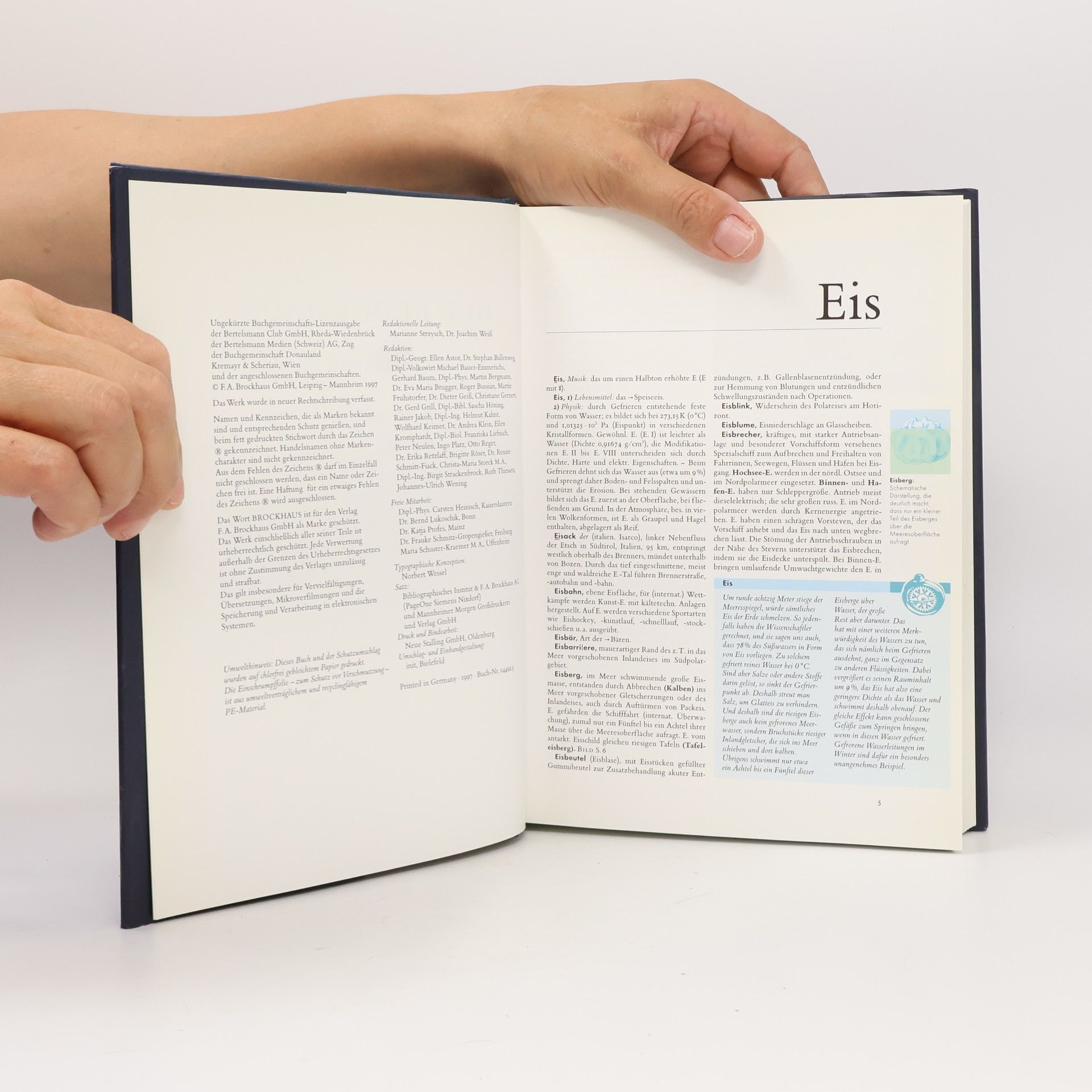 Various authors Der Brockhaus in Fünfzehn Bänden 4. Eis-Fra