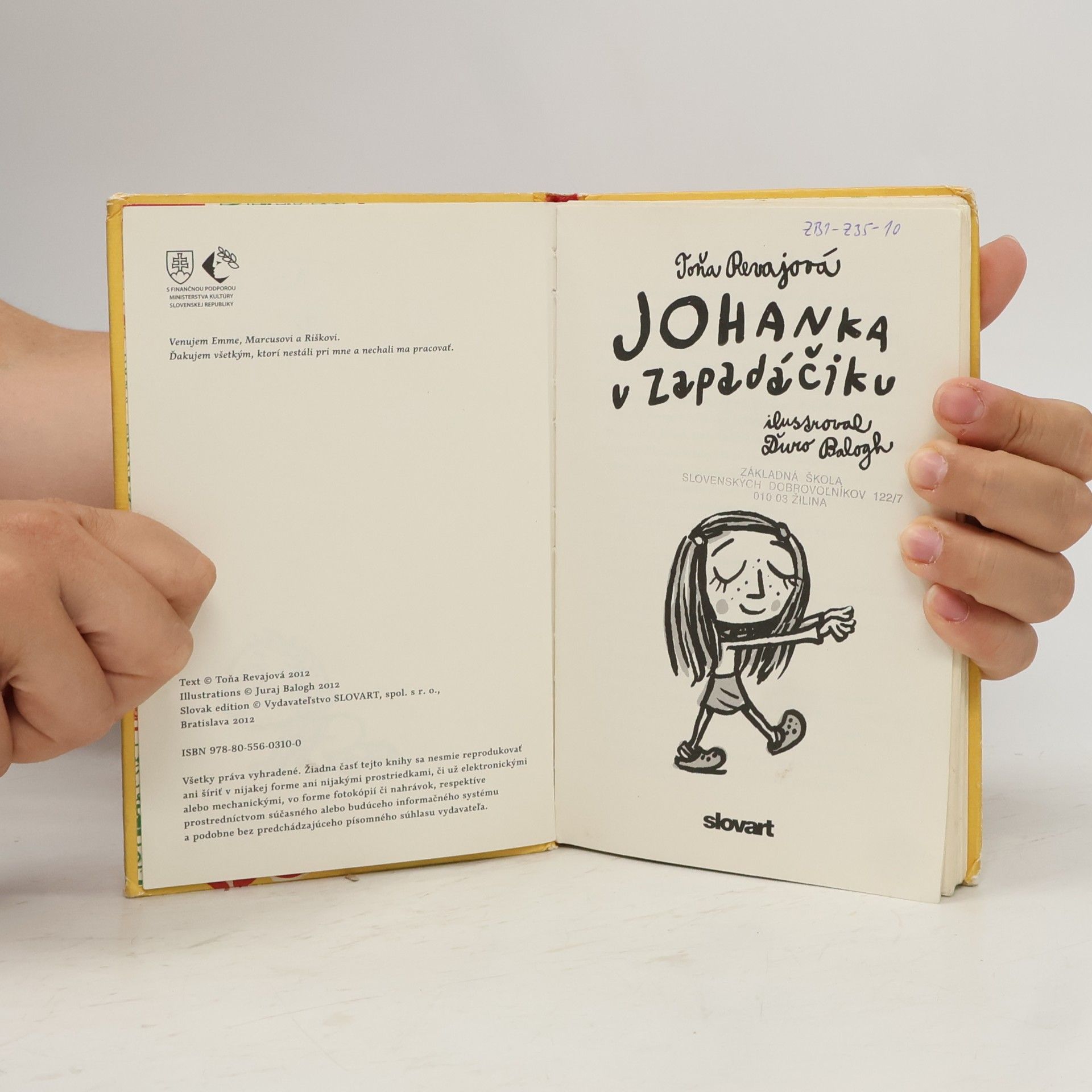 Revajová Toňa Johanka v Zapadáčiku