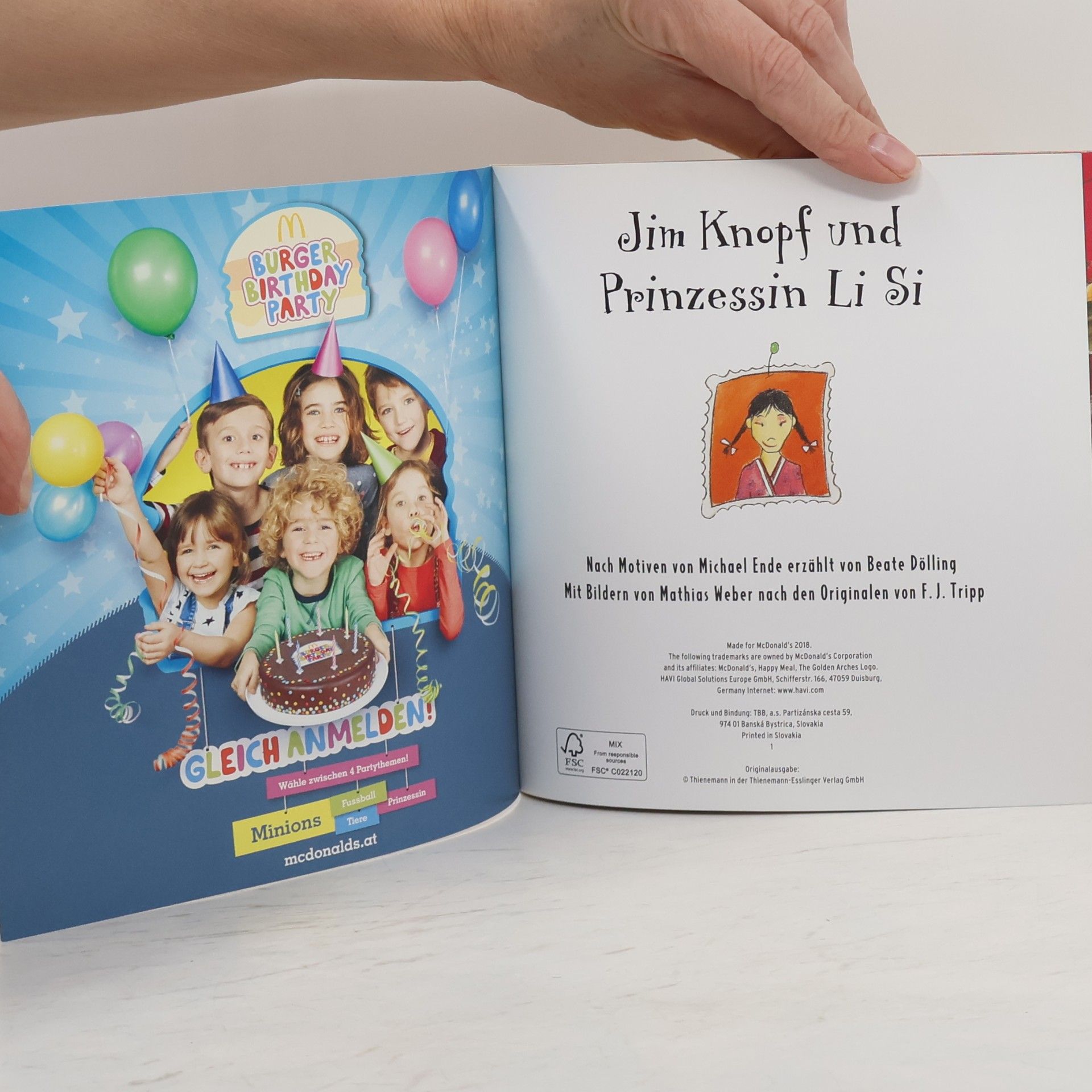 Mathias Weber Jim Knopf und Prinzessin Li Si