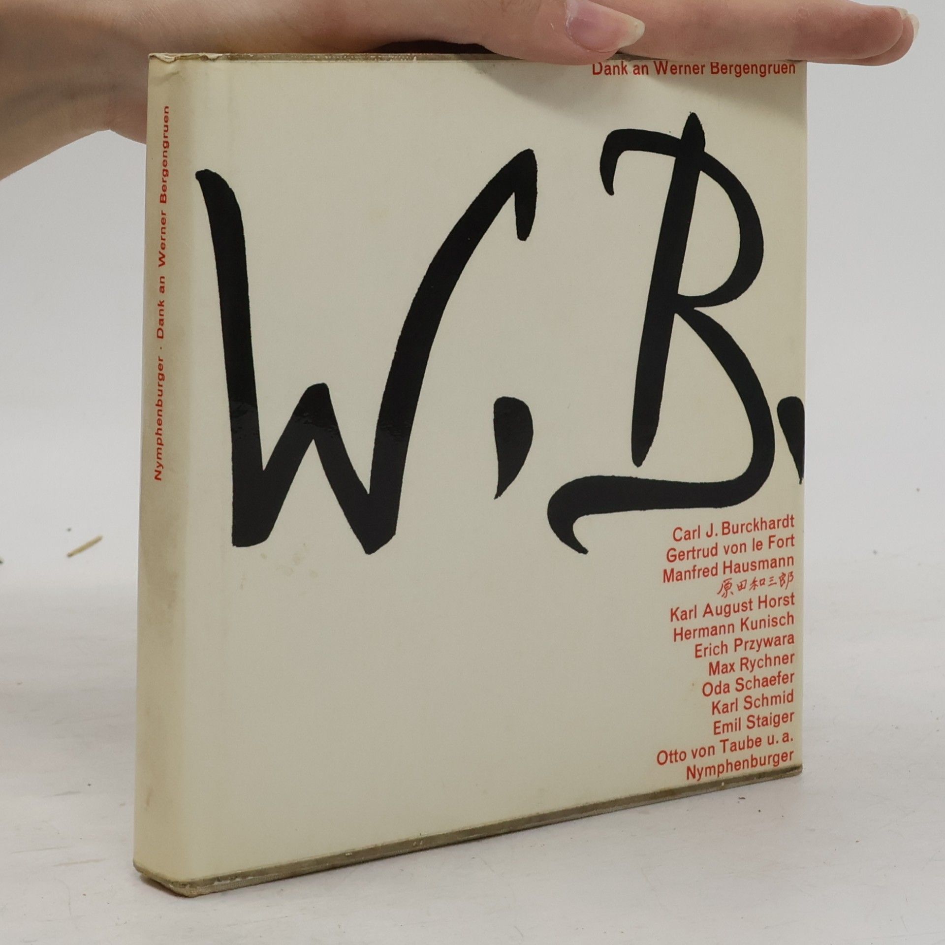 Auteurscollectief Dank an Werner Bergengruen