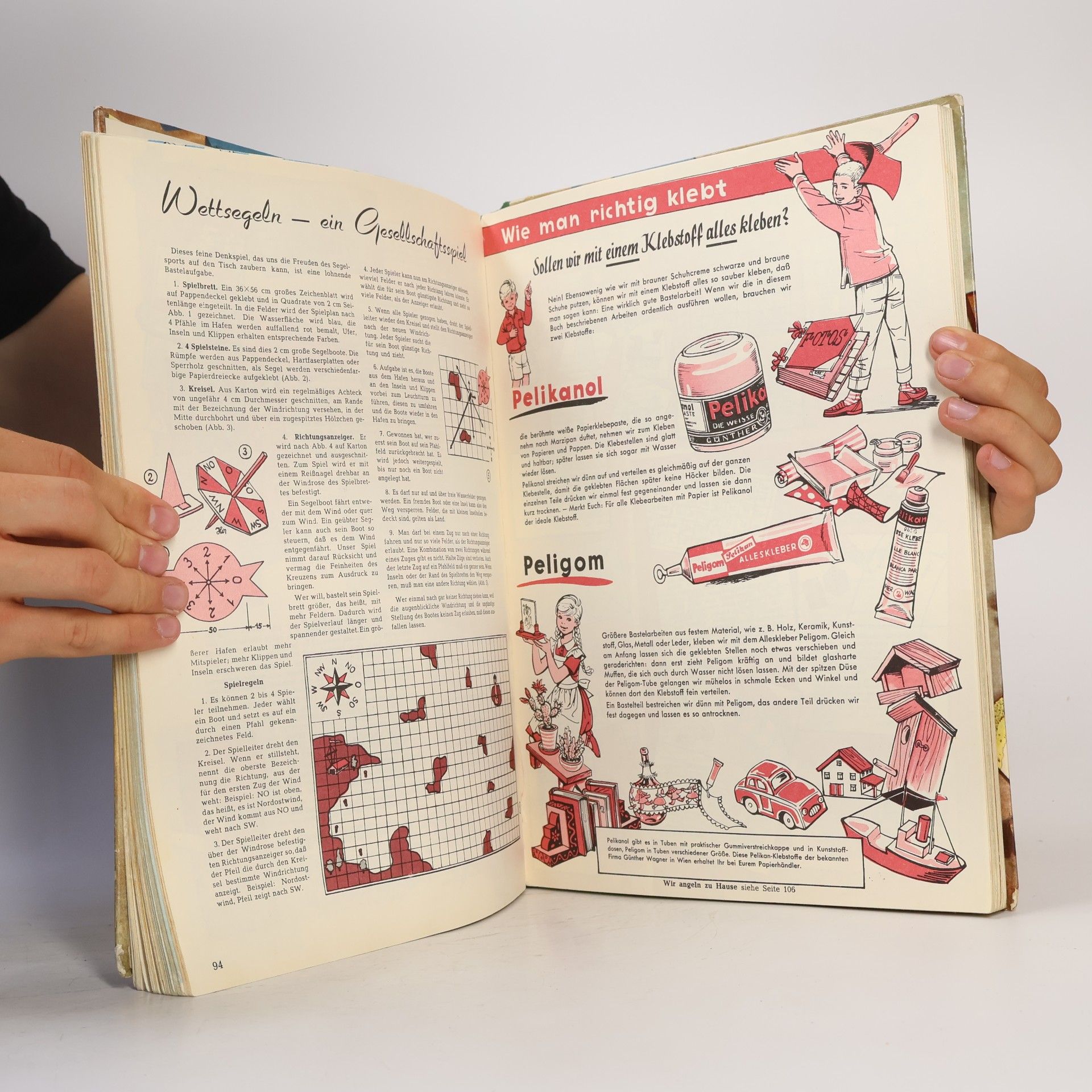 Josef Domany Das bunte Bastelbuch