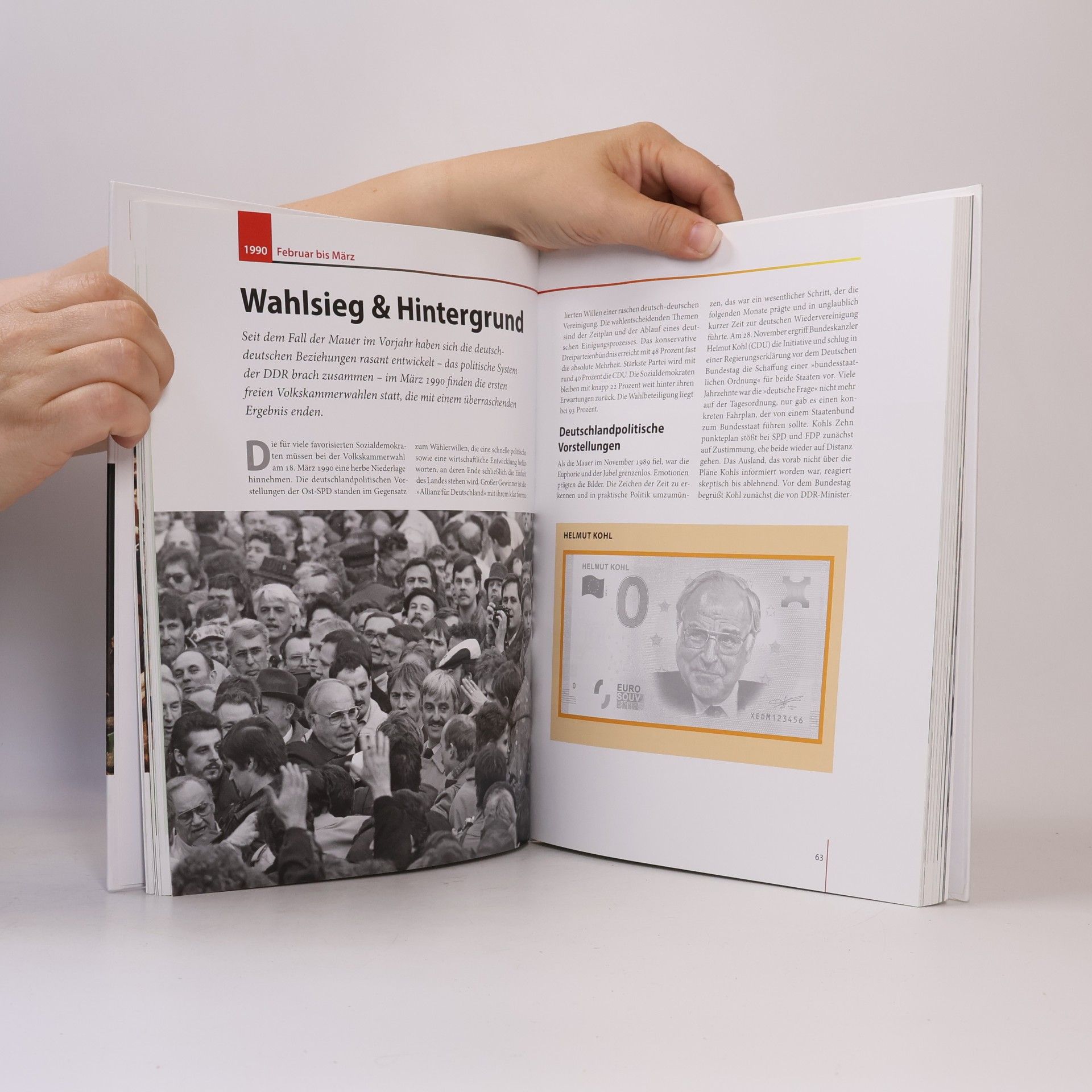 kolektiv Deutsche Einheit in Wort, Bild und 0-Euro-Souvenirscheinen
