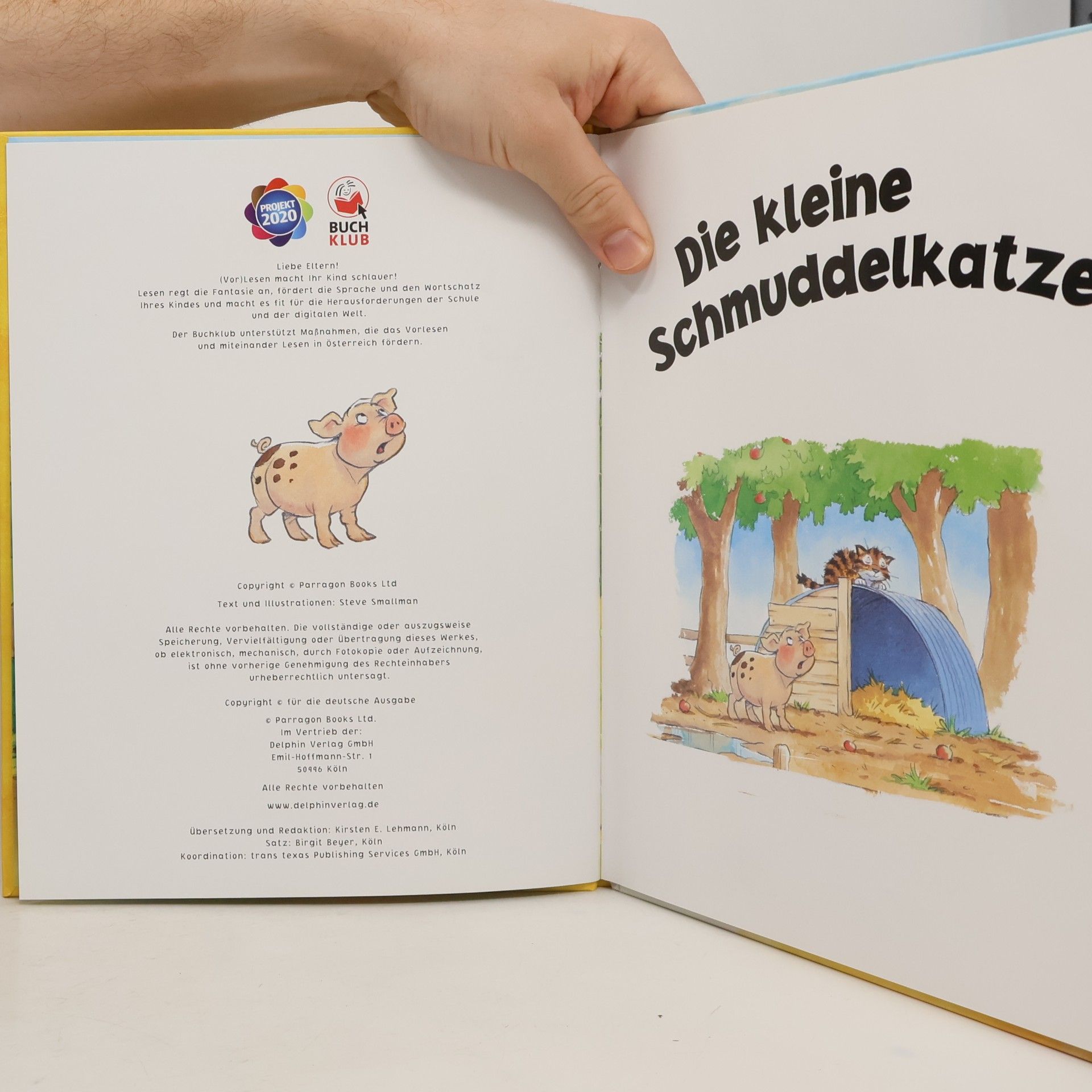 Steve Smallman Die kleine Schmuddelkatze