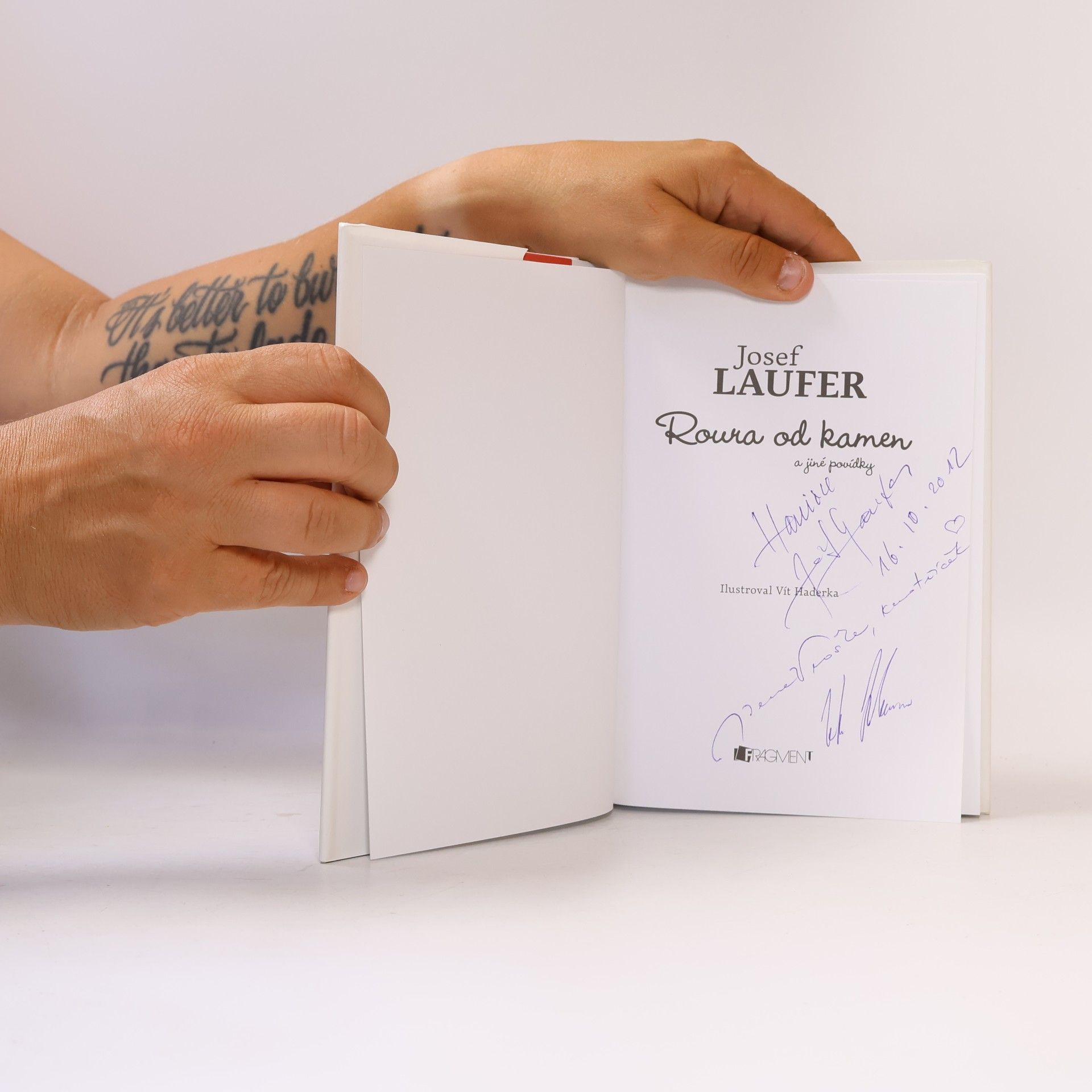 Josef Laufer Roura od kamen a jiné povídky