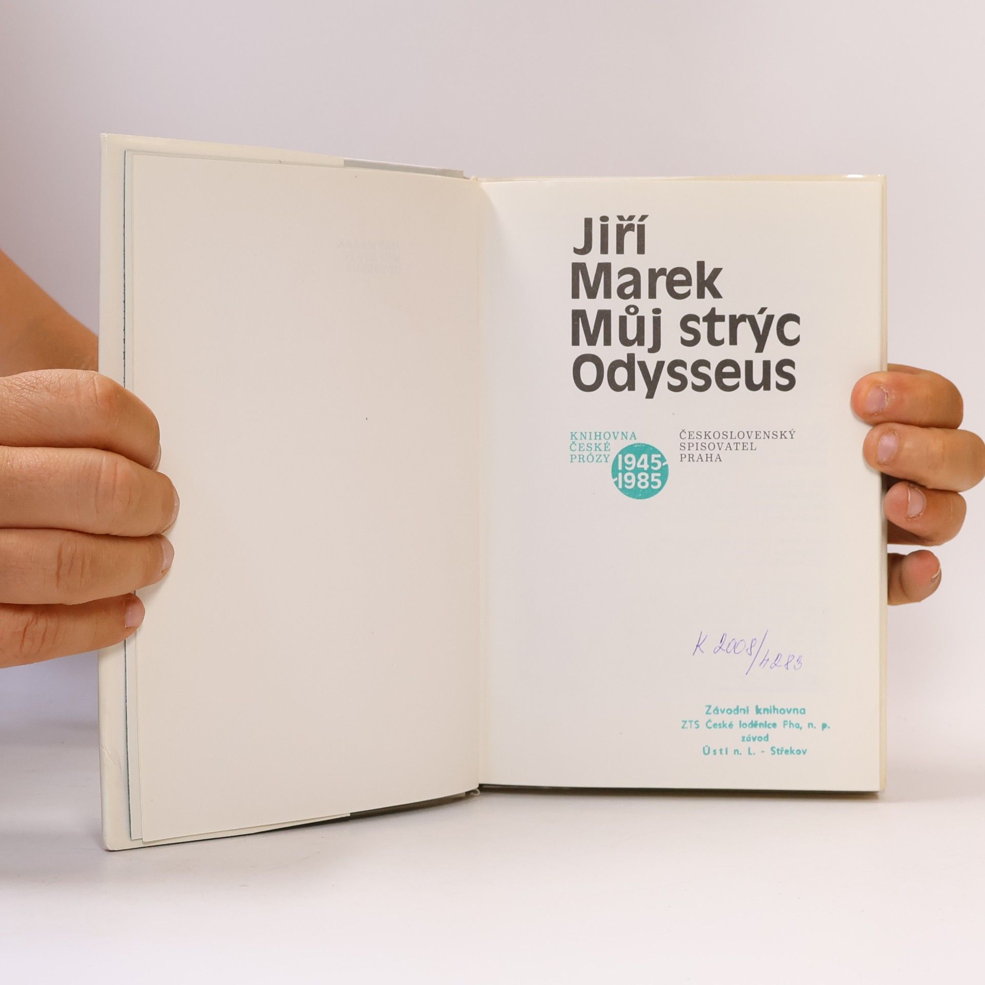 Jiří Marek Můj strýc Odysseus