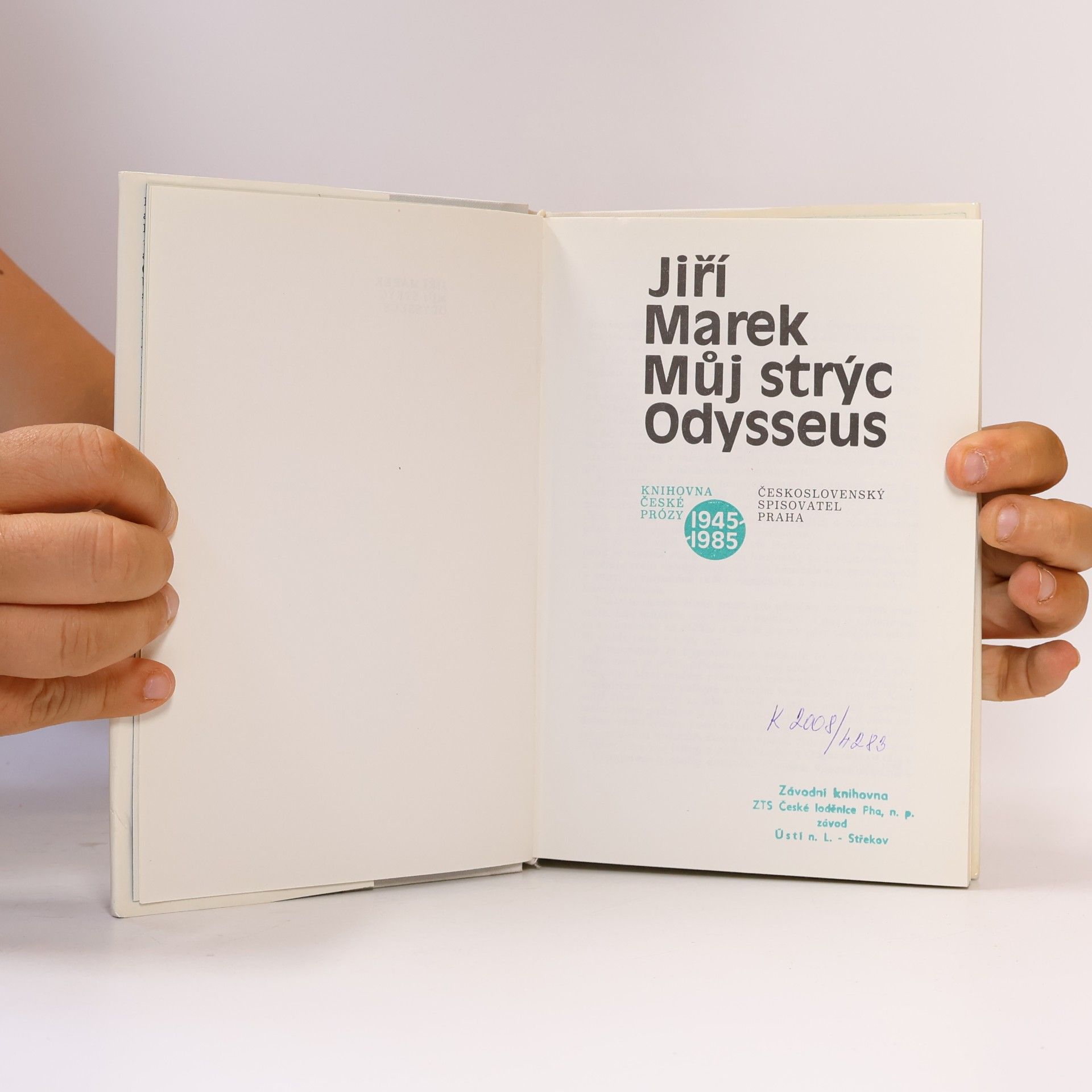 Jiří Marek Můj strýc Odysseus