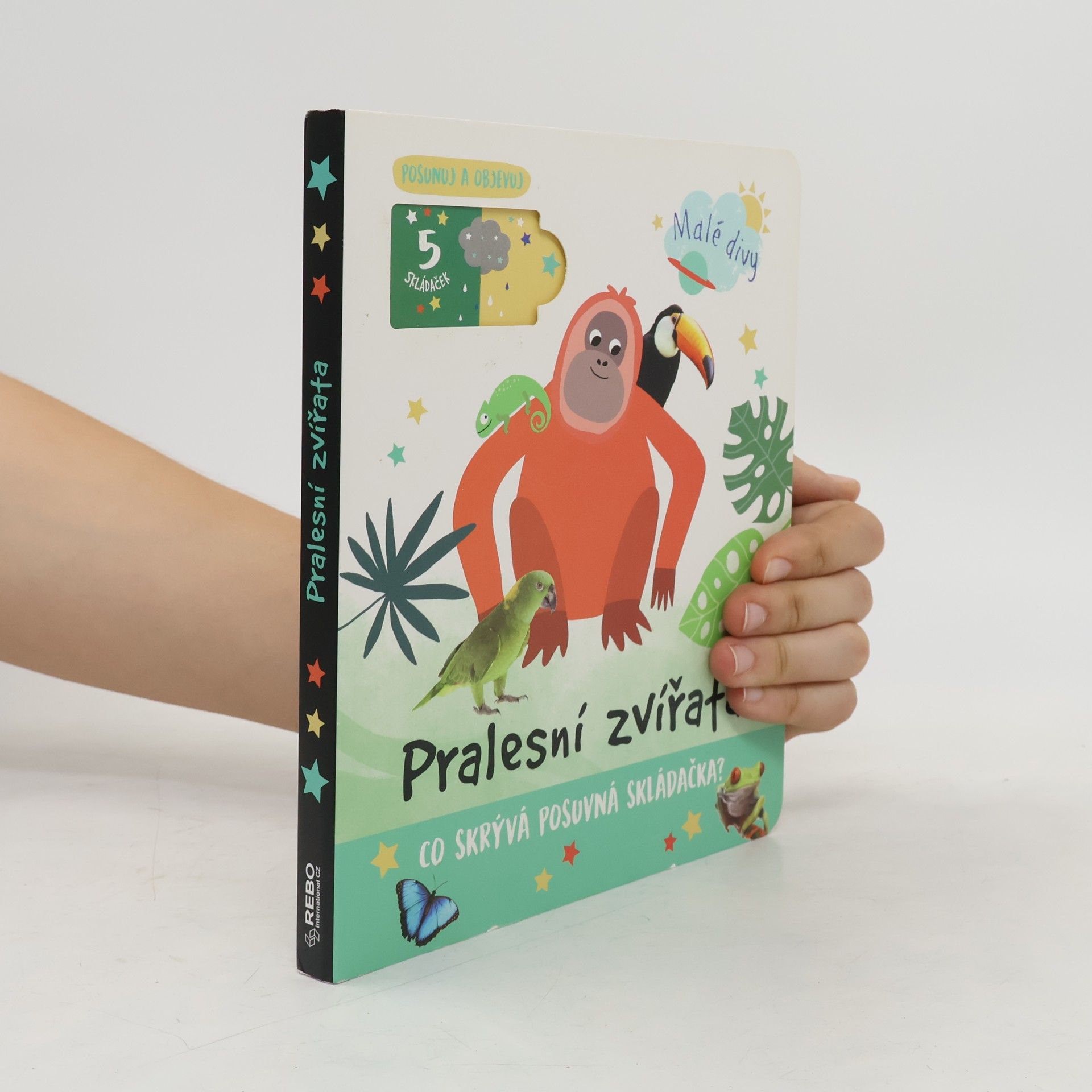 Collectif d'auteurs Pralesní zvířata : co skrývá posuvná skládačka?