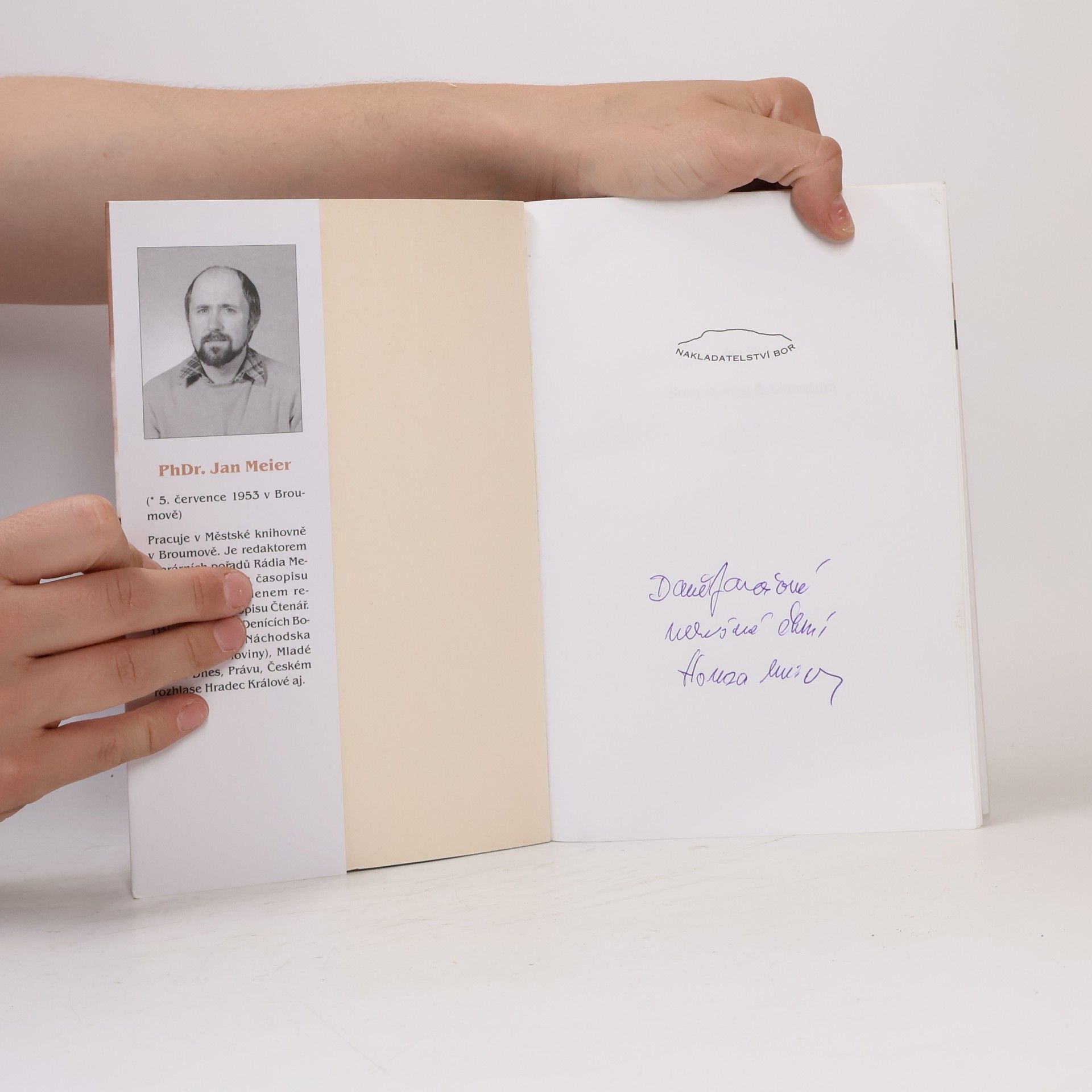 Jan Meier Broumovsko & literatura