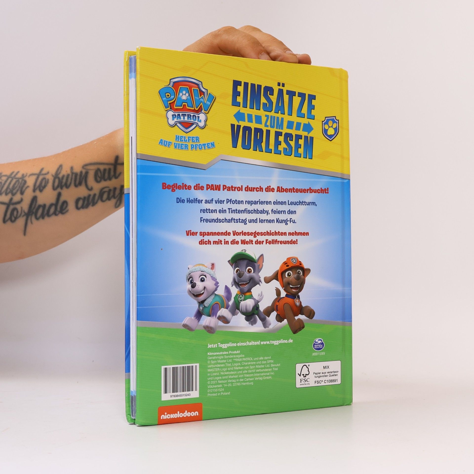 Autorenkollektiv Paw Patrol, Helfer auf vier Pfoten - Einsätze zum Vorlesen