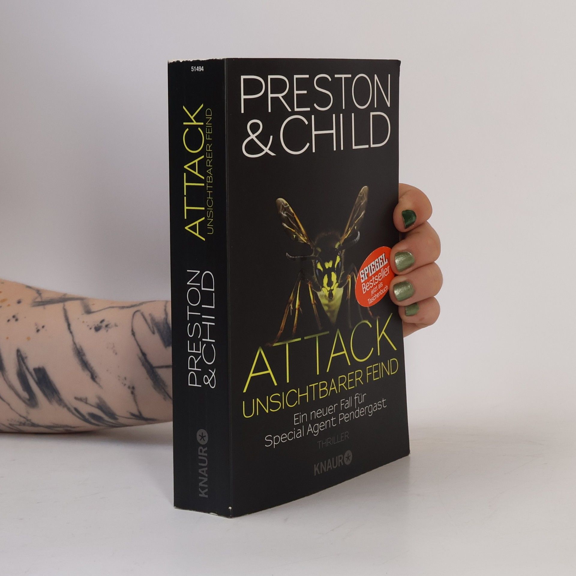 Douglas Preston Attack