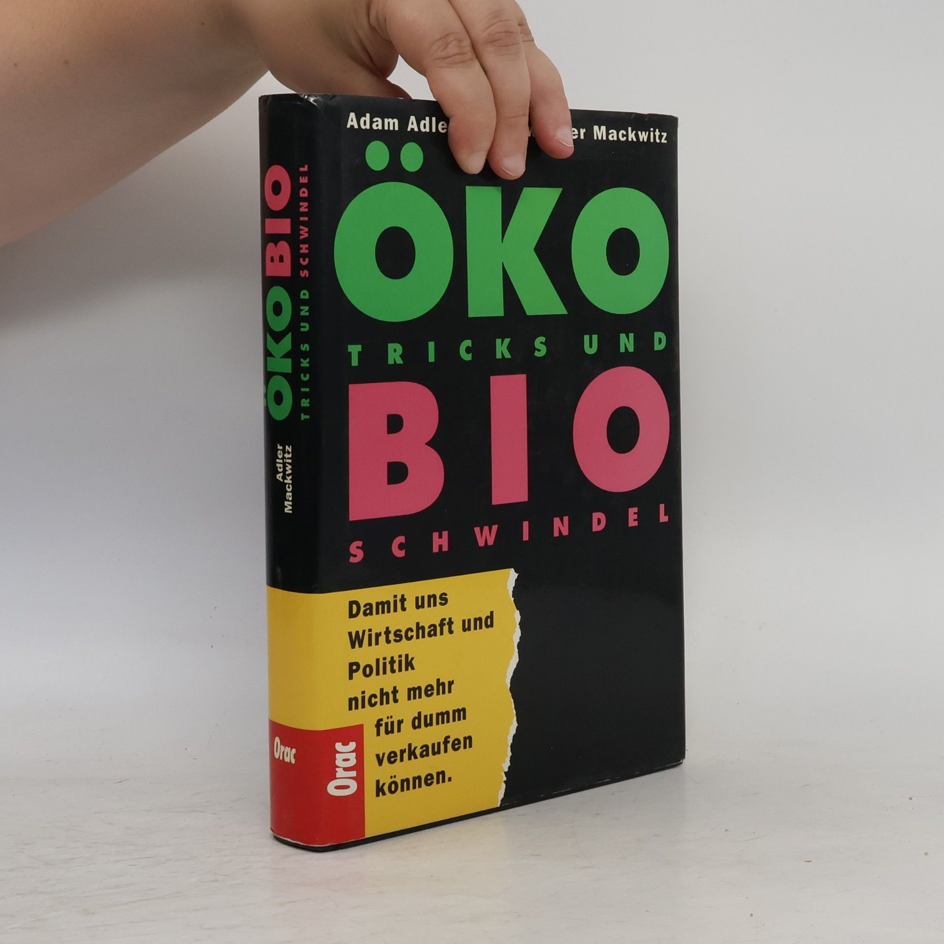 Adam Adler Öko-Tricks und Bio-Schwindel