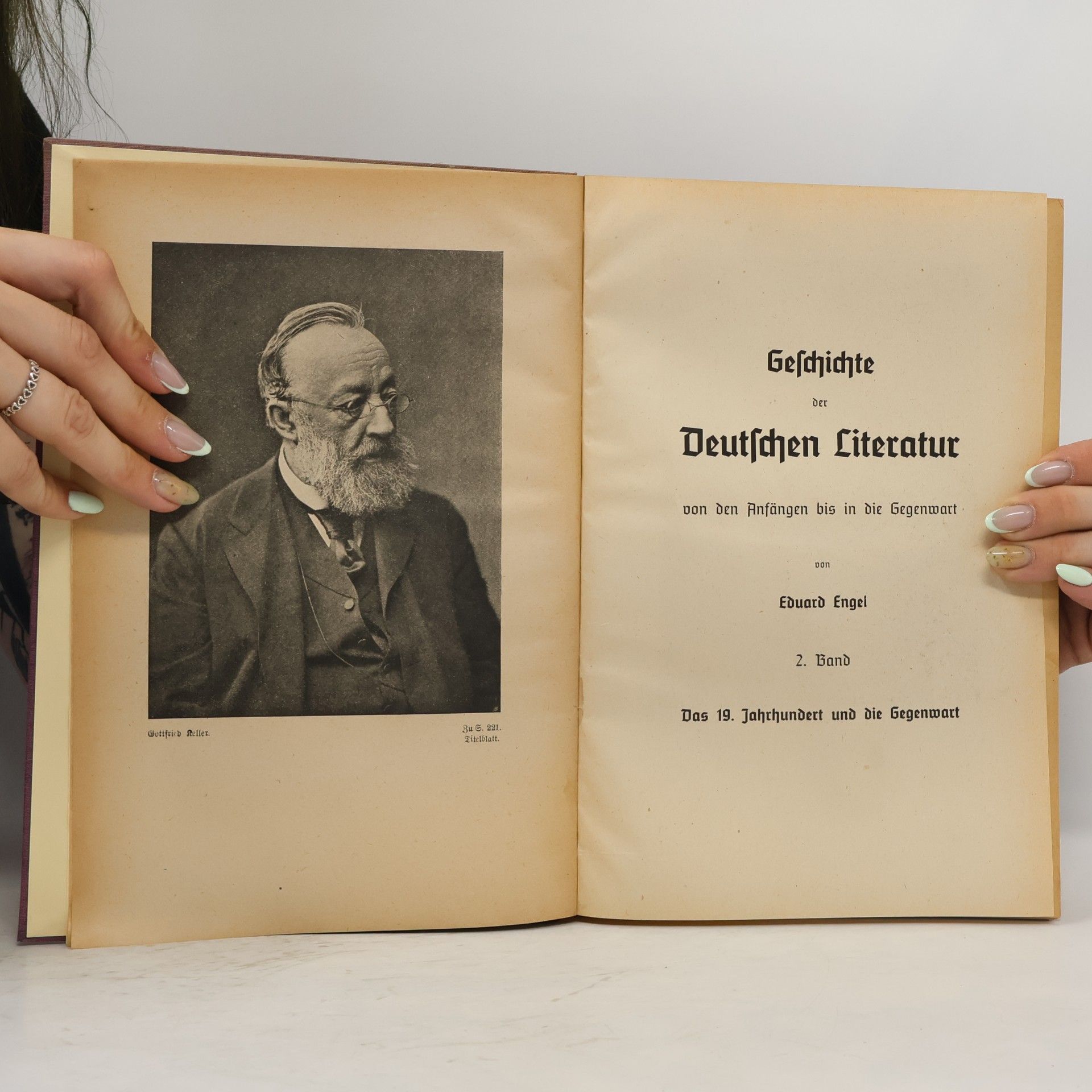 Eduard Engel Geschichte der Deutschen Literatur II