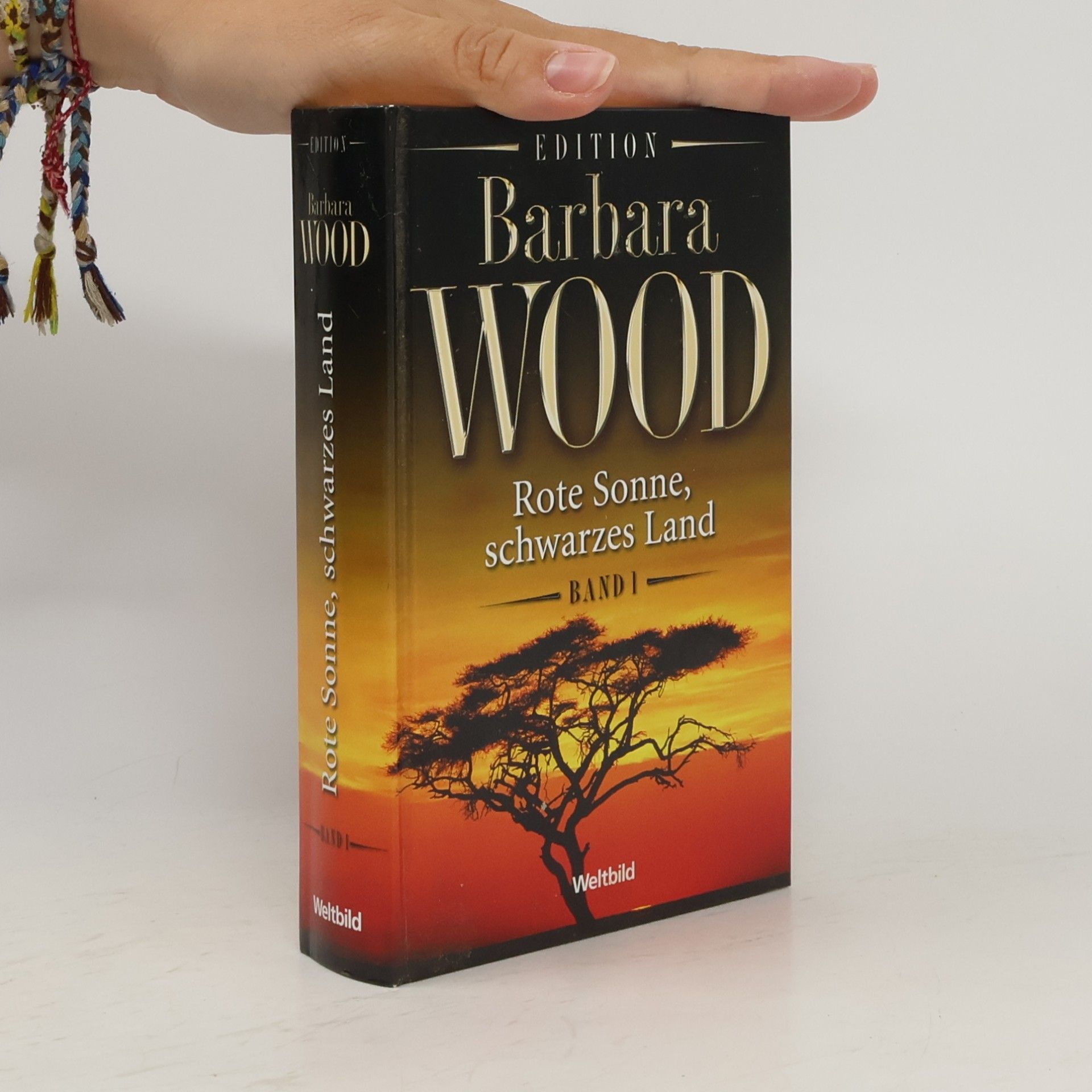 Barbara Wood Rote Sonne, schwarzes Land 1