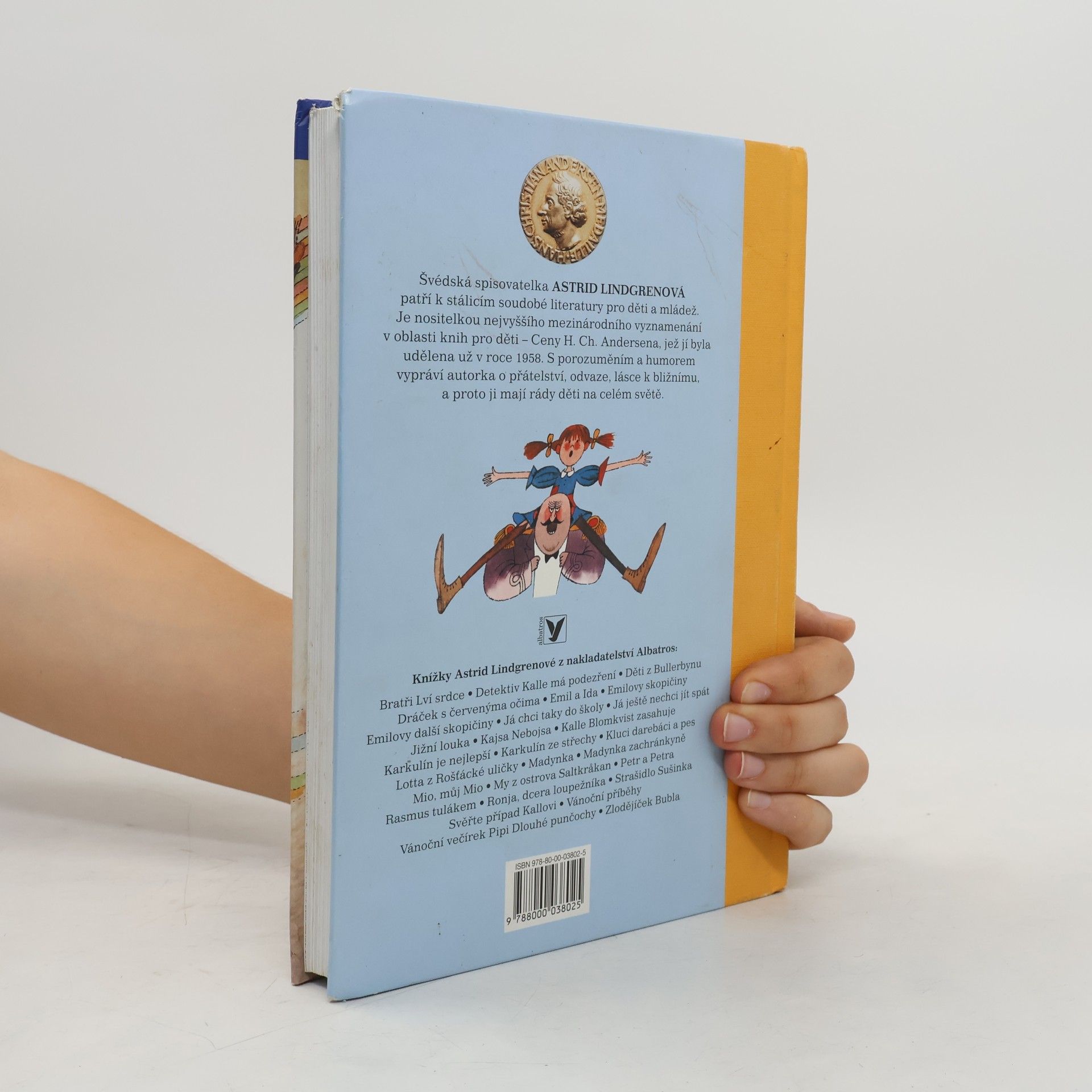 Astrid Lindgren Pipi Dlouhá punčocha