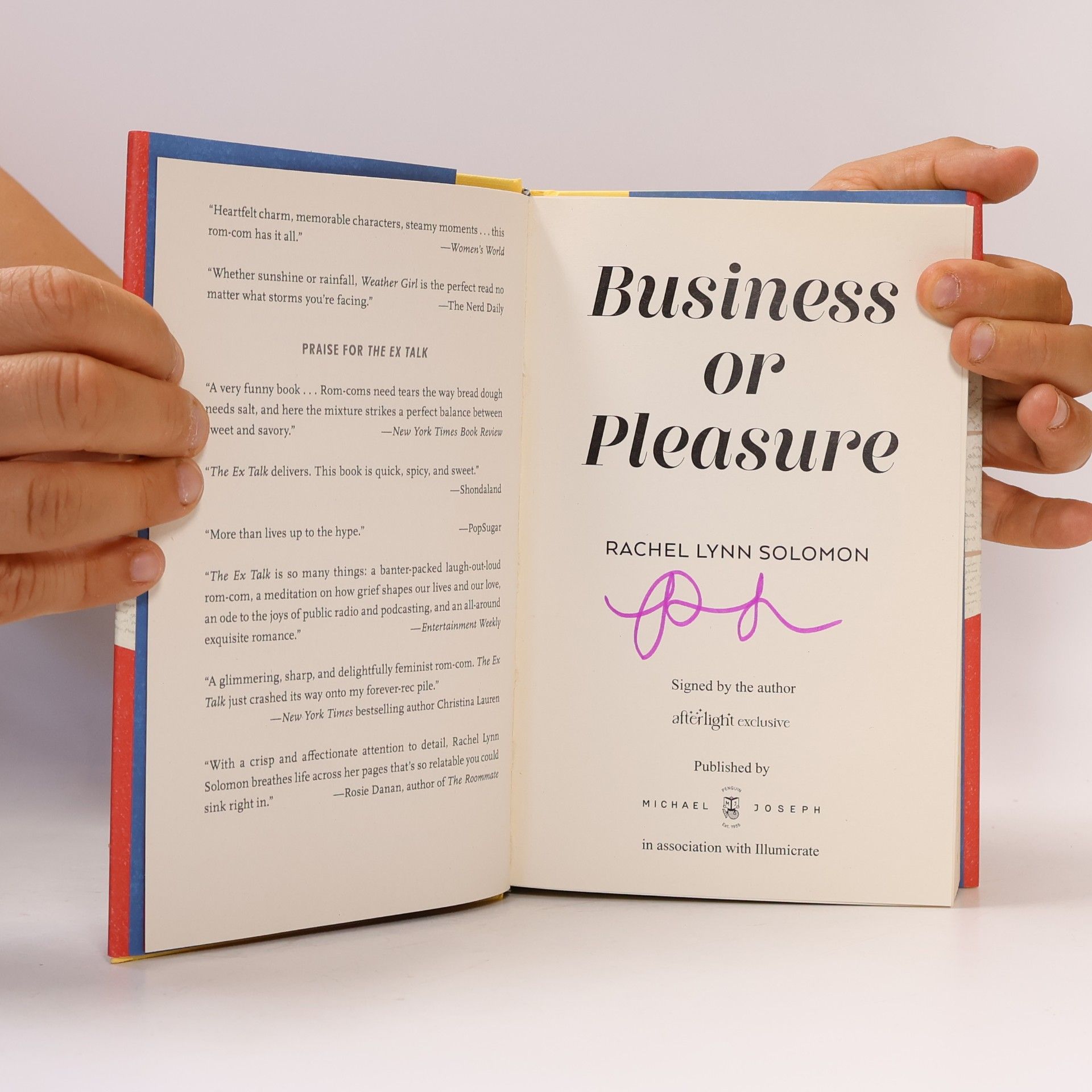 Rachel Lynn Solomon Business or Pleasure