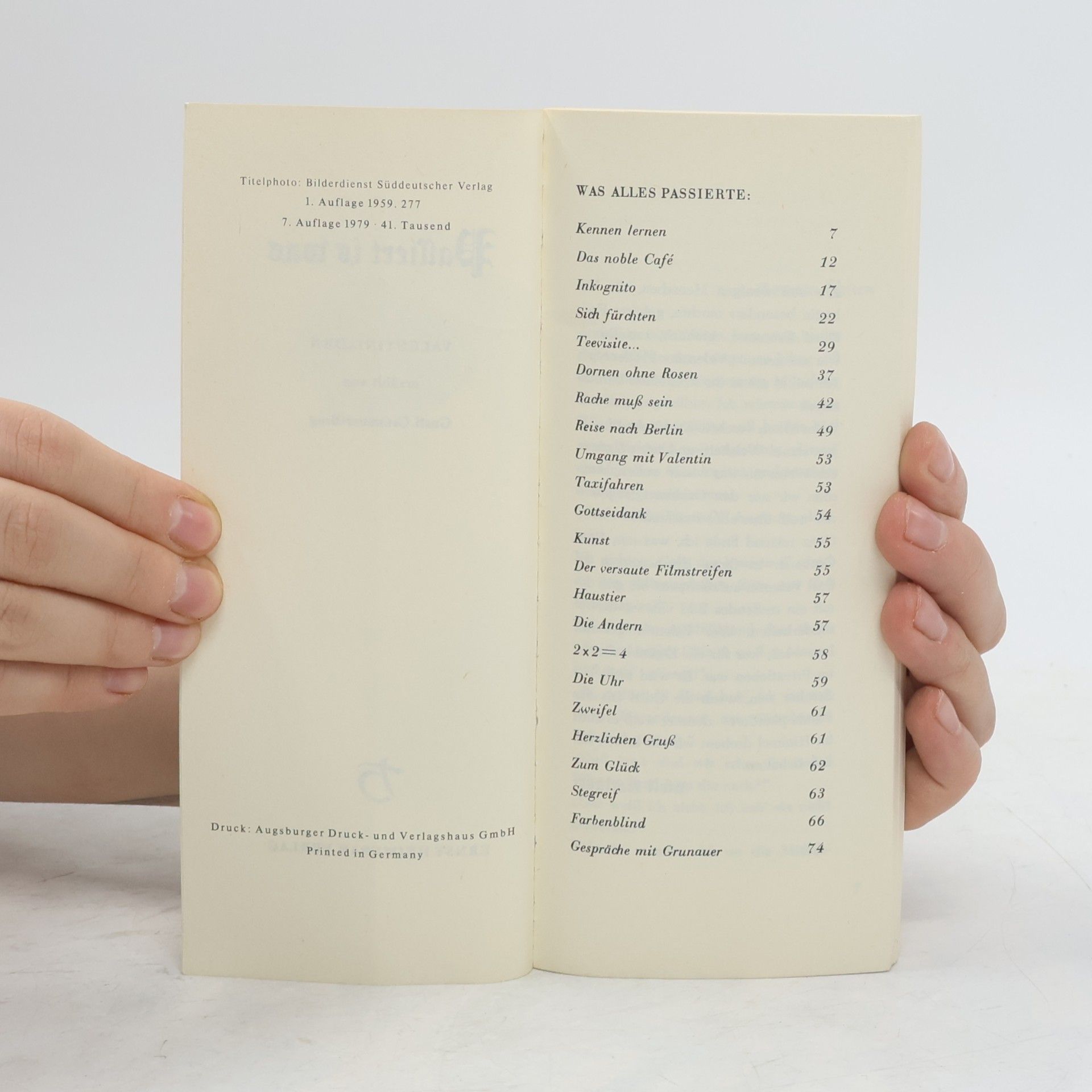 Autorenkollektiv Passiert is was.Valentiniaden erzählt von Gusti Grunauer-Brug