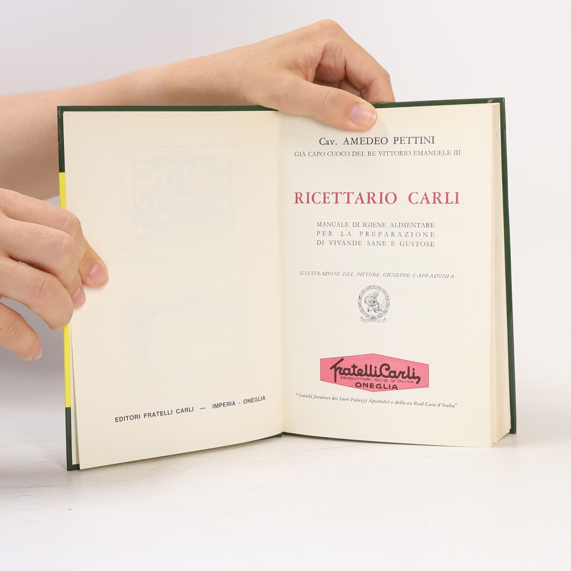 Giuseppe Cappadonia Ricettario Carli
