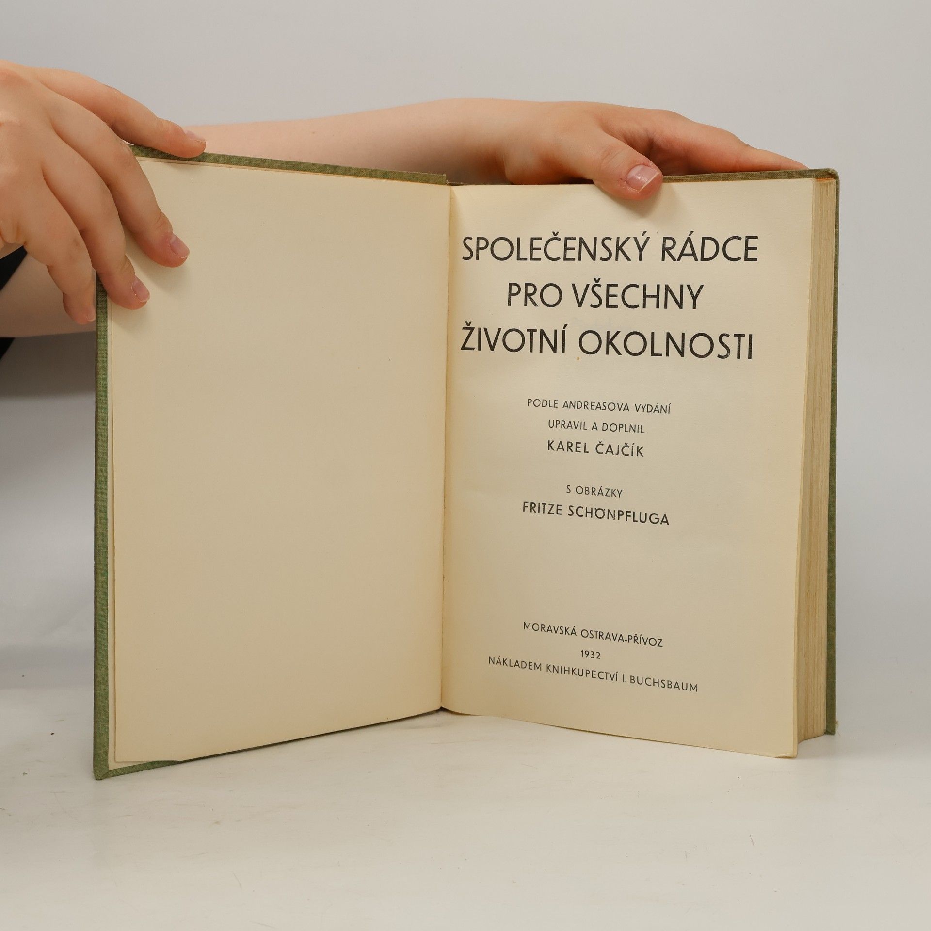 Karel Čajčík Společenský rádce pro všechny životní okolnosti