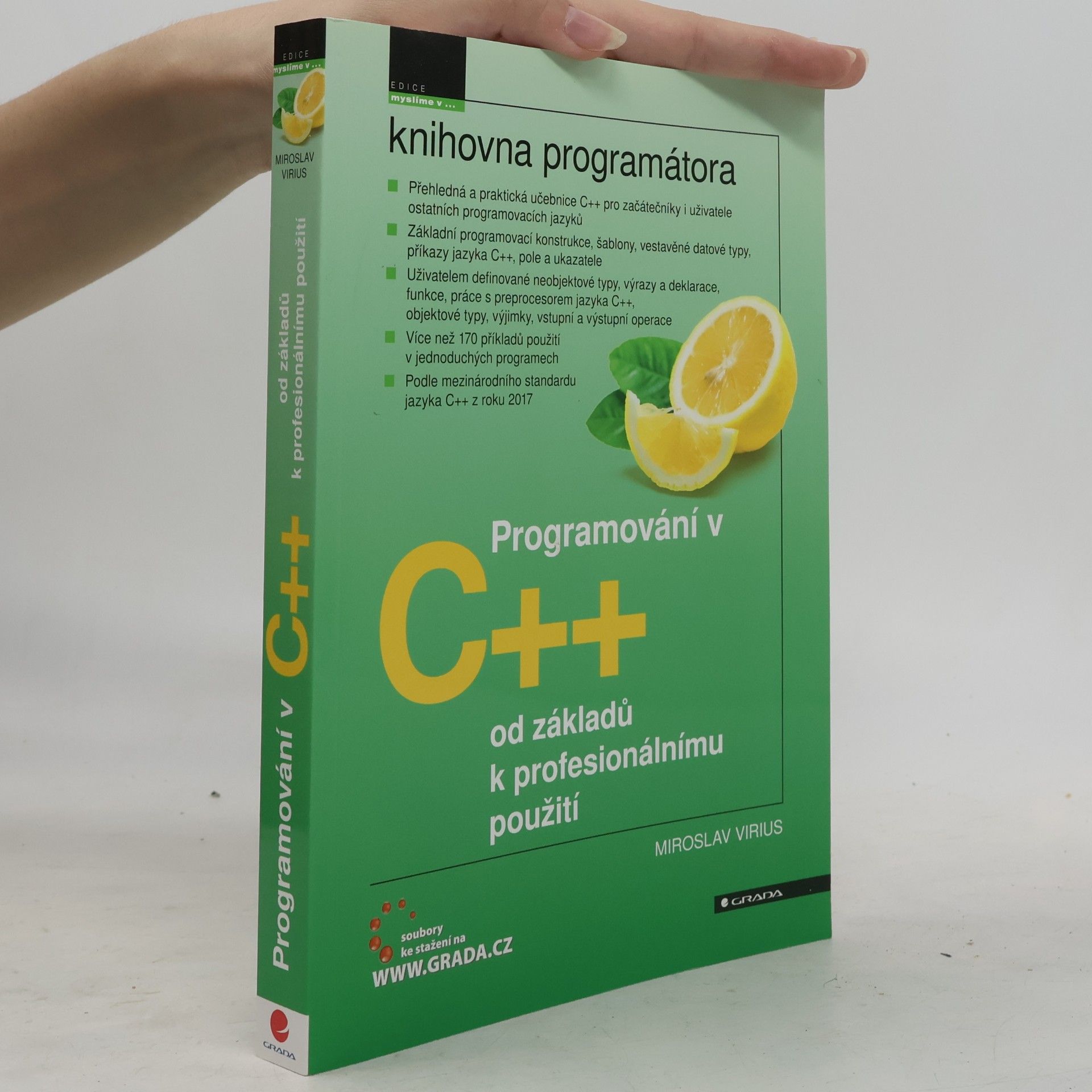 Miroslav Virius Programování v C++, od základů k profesionálnímu použití