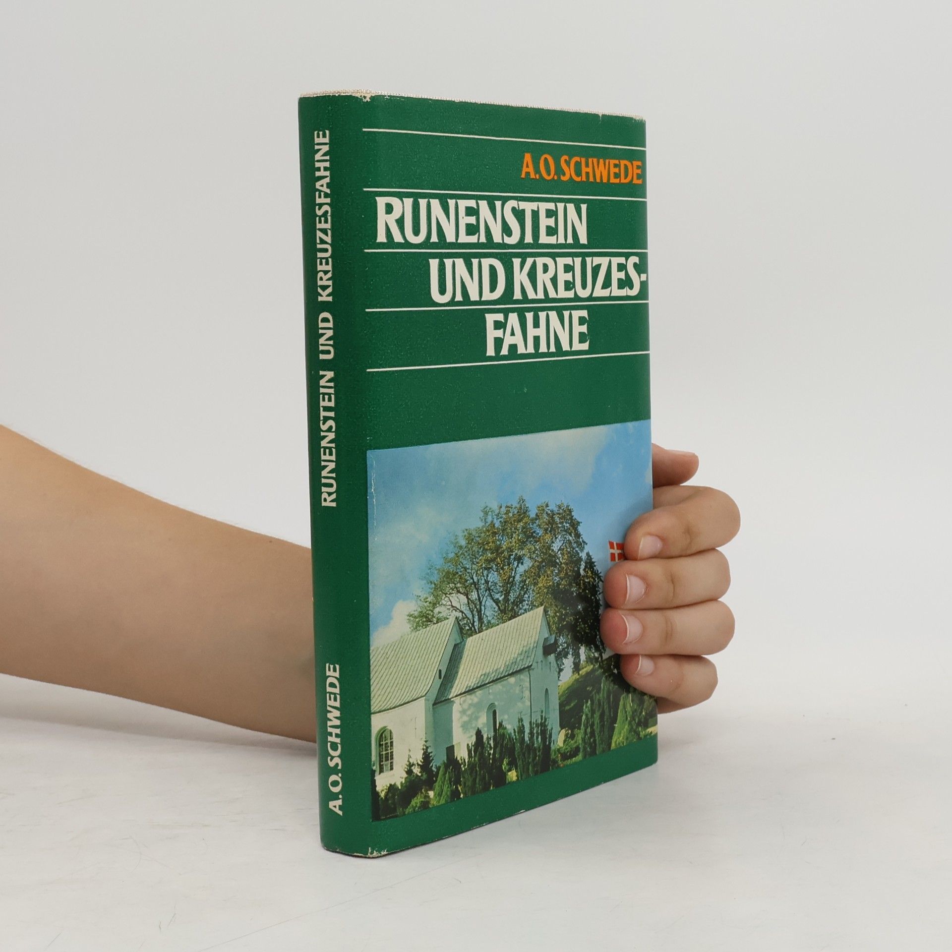 Alfred Otto Schwede Runenstein und Kreuzesfahne