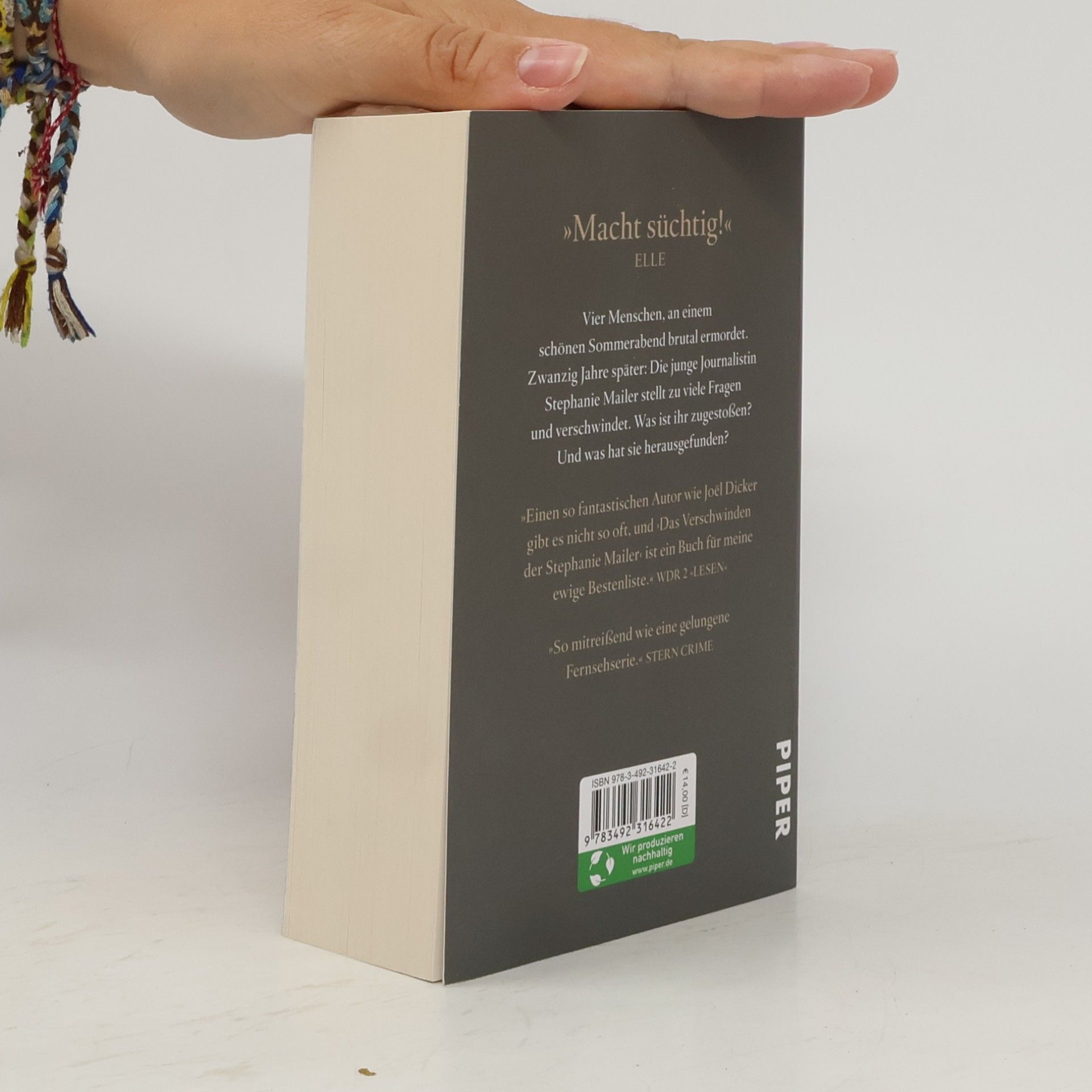 Joël Dicker Das Verschwinden der Stephanie Mailer