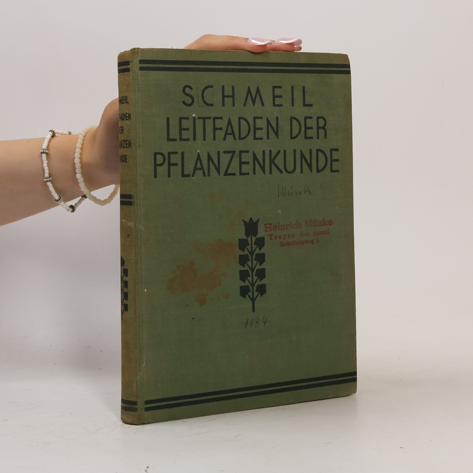 Otto Schmeil Leitfaden der Pflanzenkunde