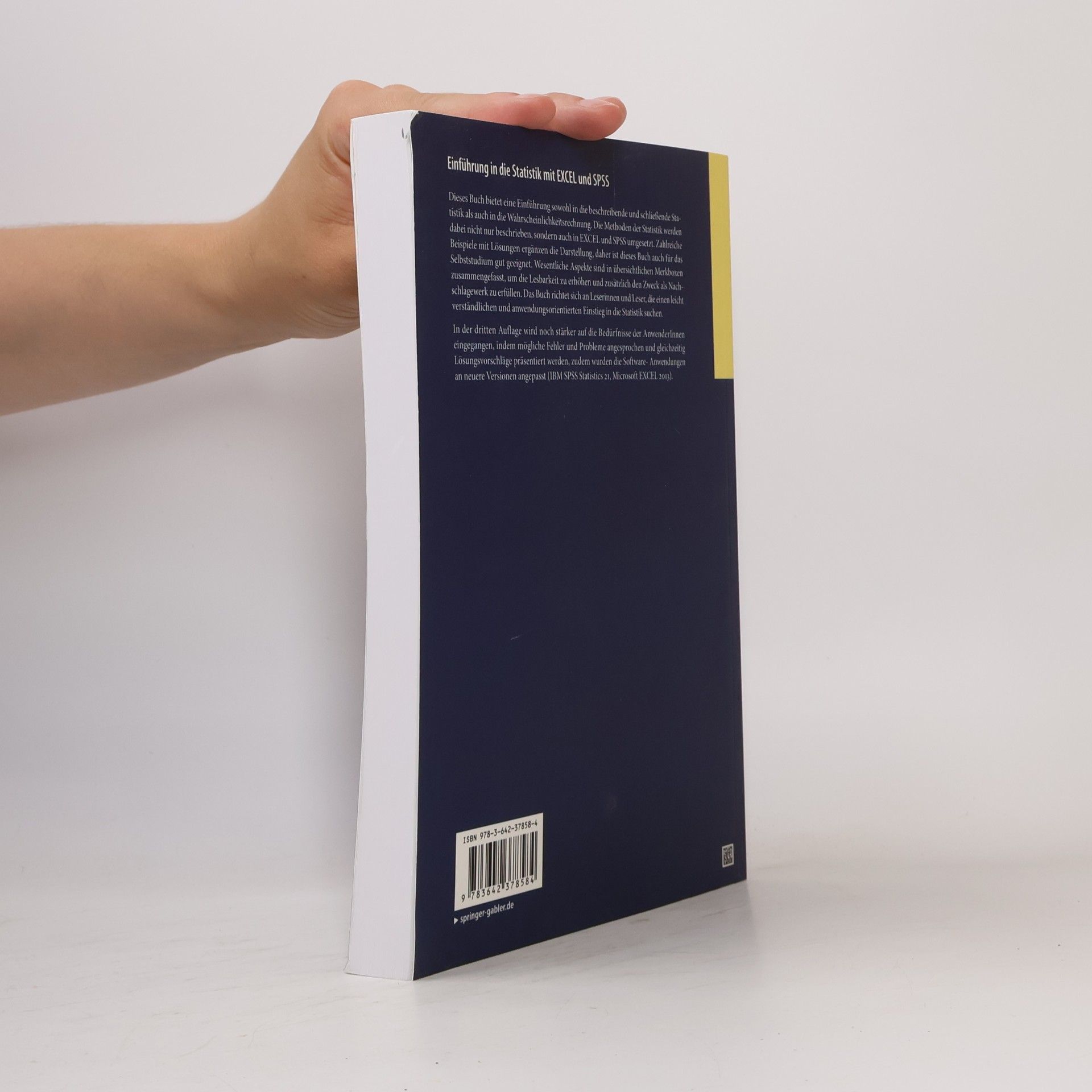 Christine Duller Einführung in die Statistik mit EXCEL und SPSS
