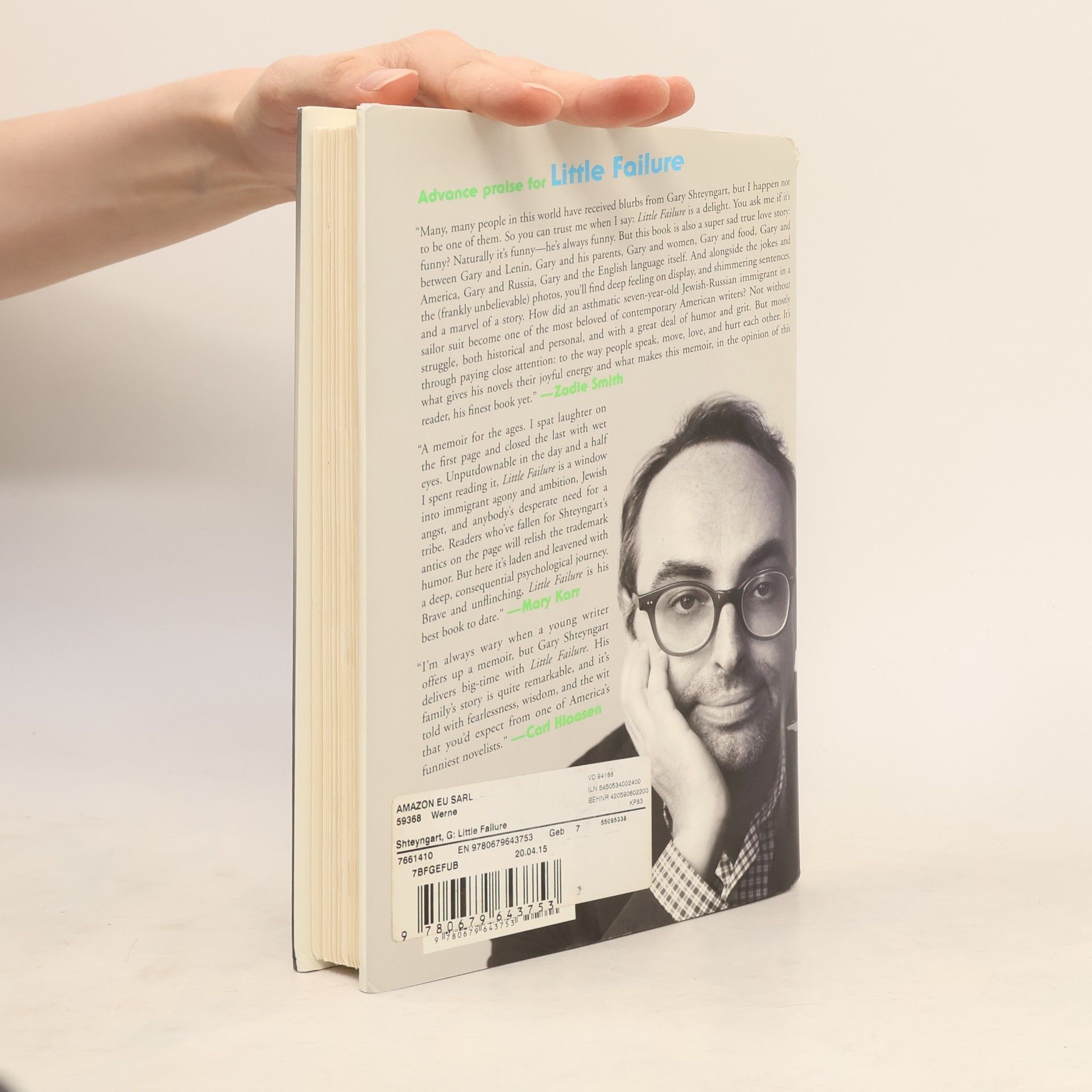 Gary Shteyngart Little Failure