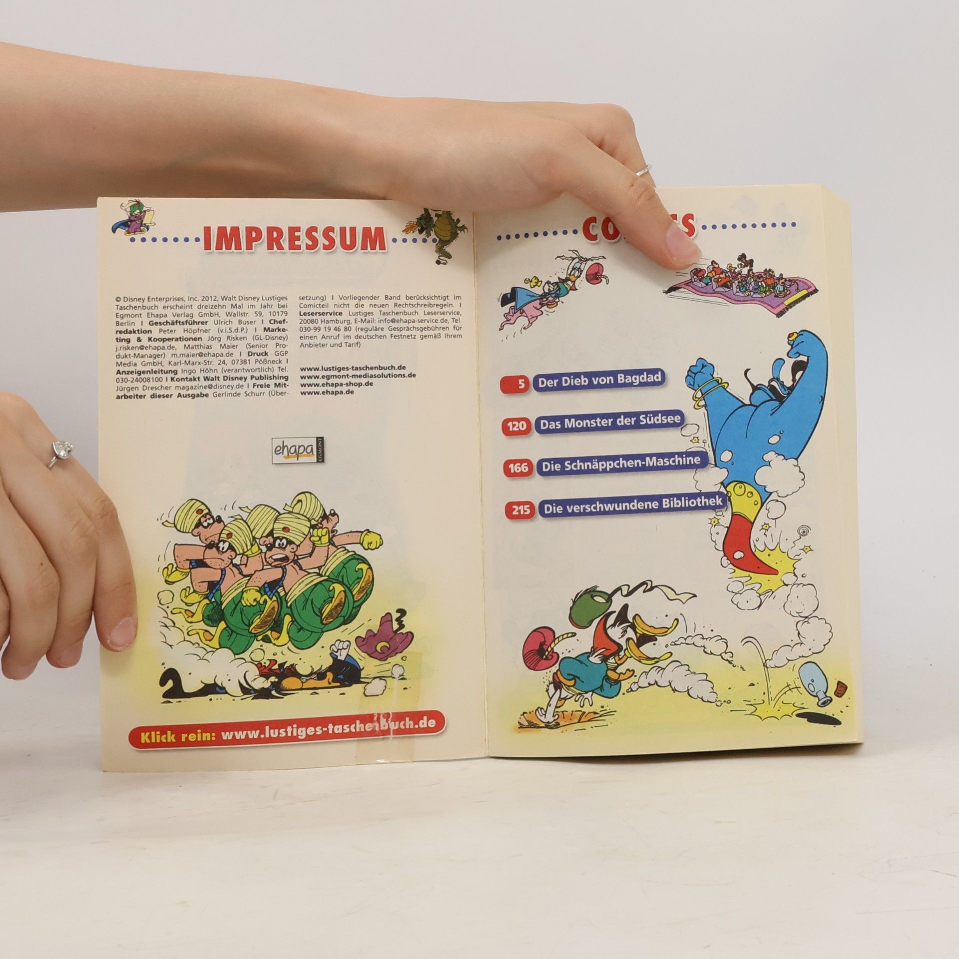 Walt Disney Lustiges Taschenbuch 214