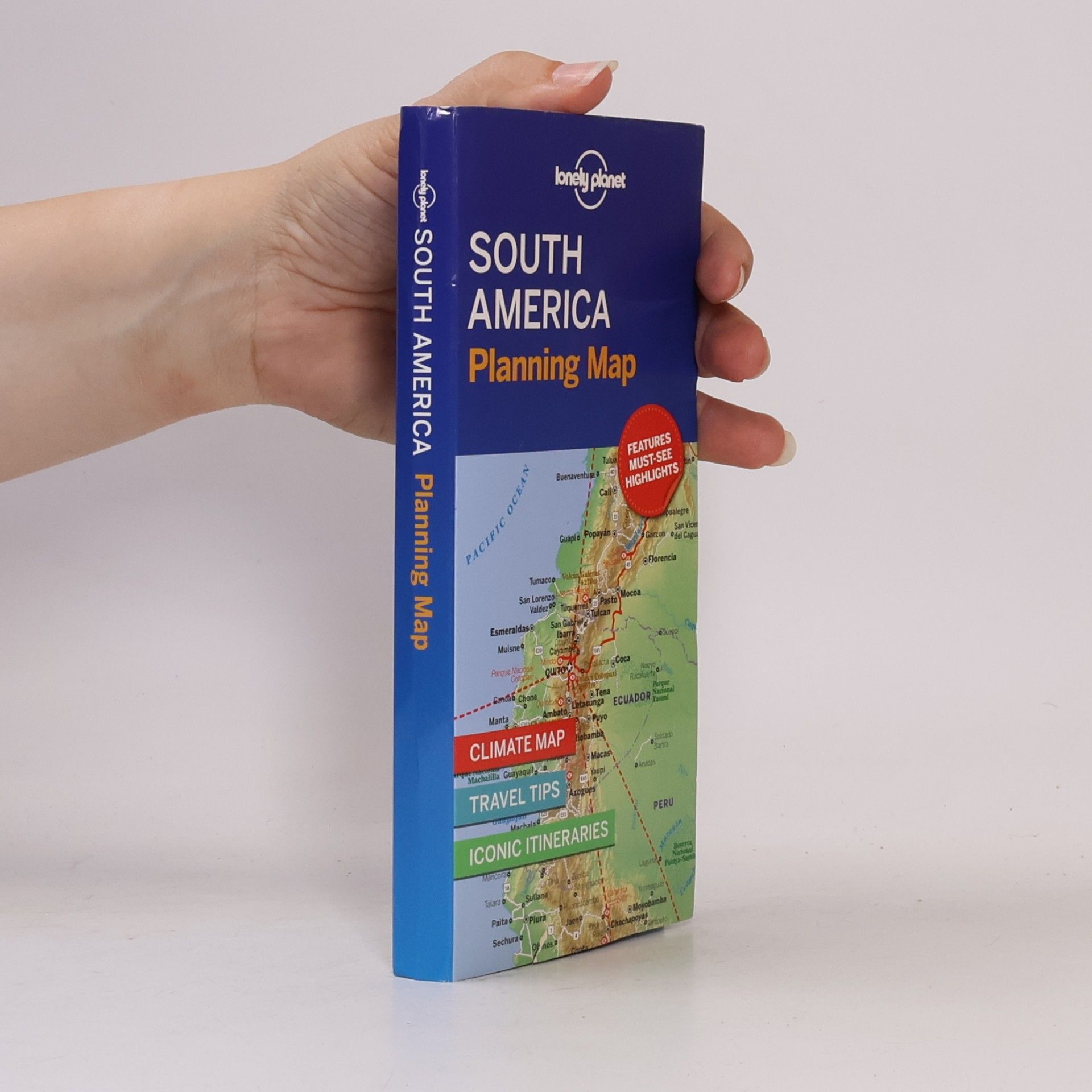 Lonely Planet Lonely Planet: South America Planning Map