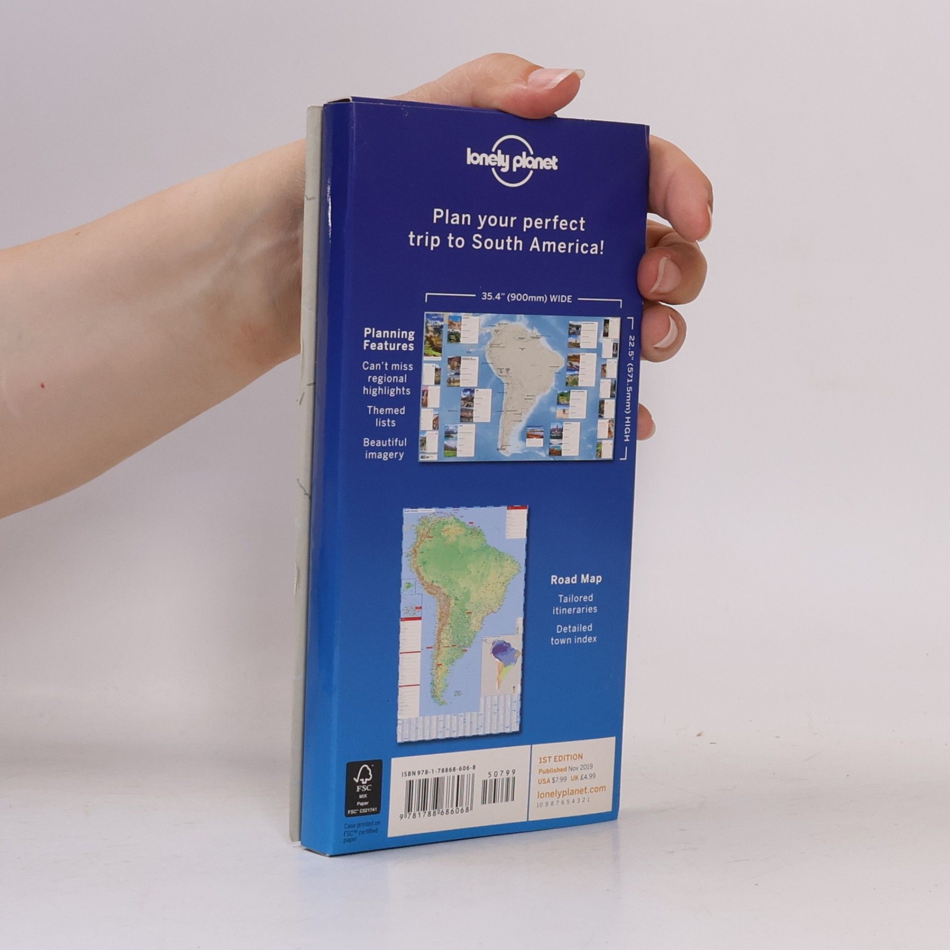 Lonely Planet Lonely Planet: South America Planning Map
