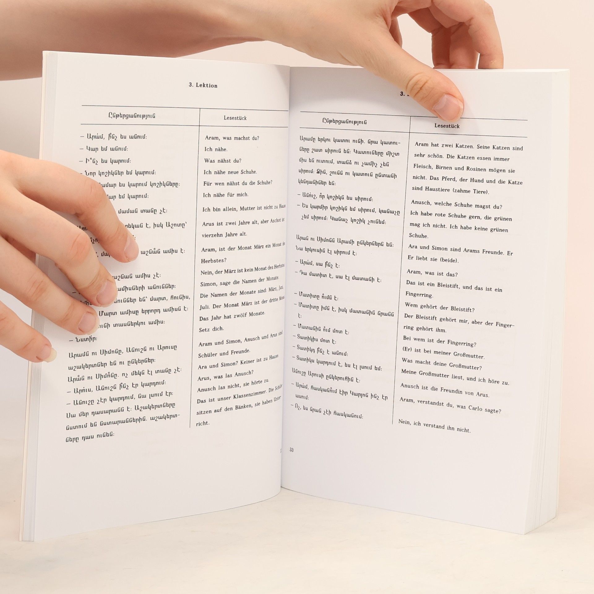 Margret Eggenstein-Harutunian Lehrbuch der armenischen Sprache