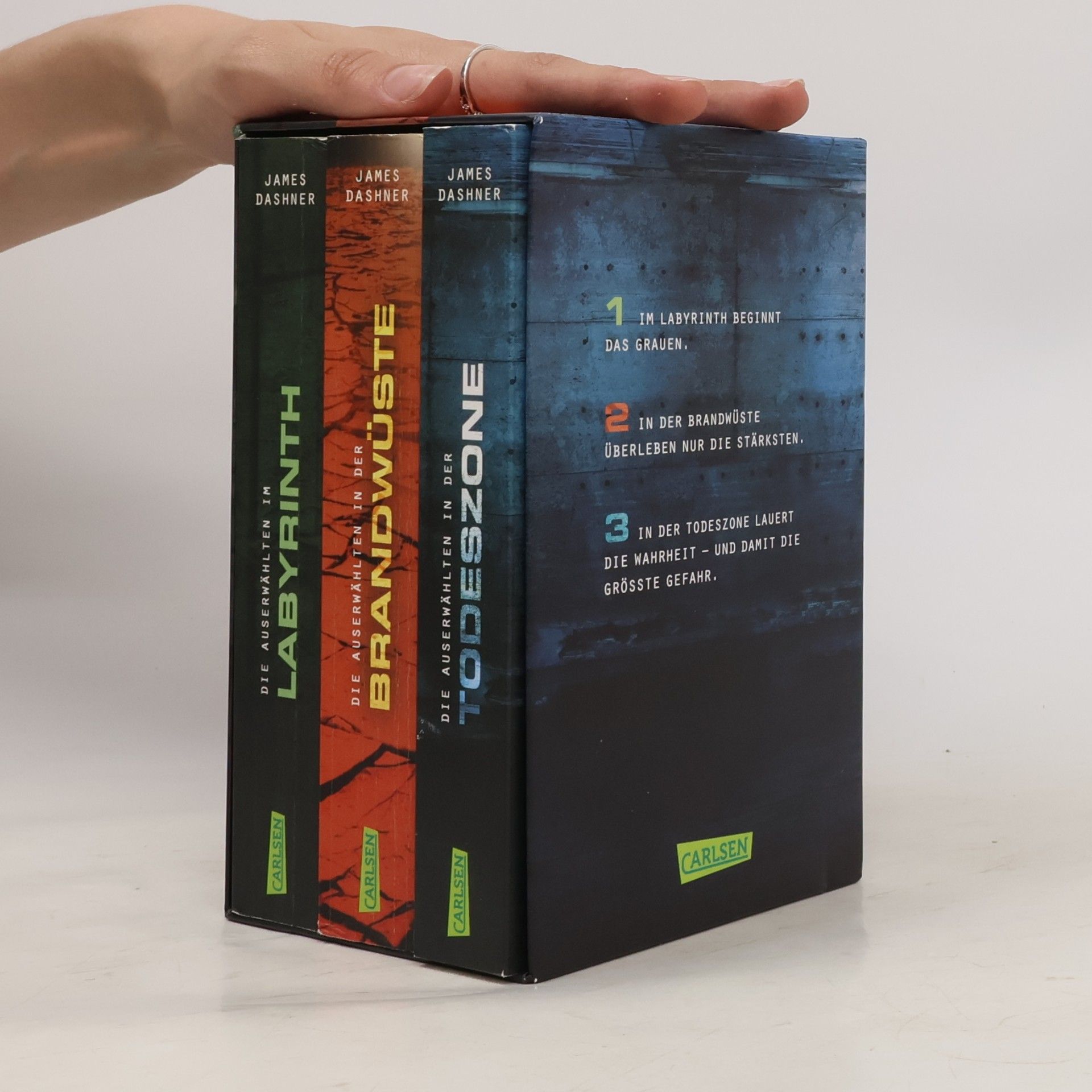 James Dashner Maze Runner 1-3