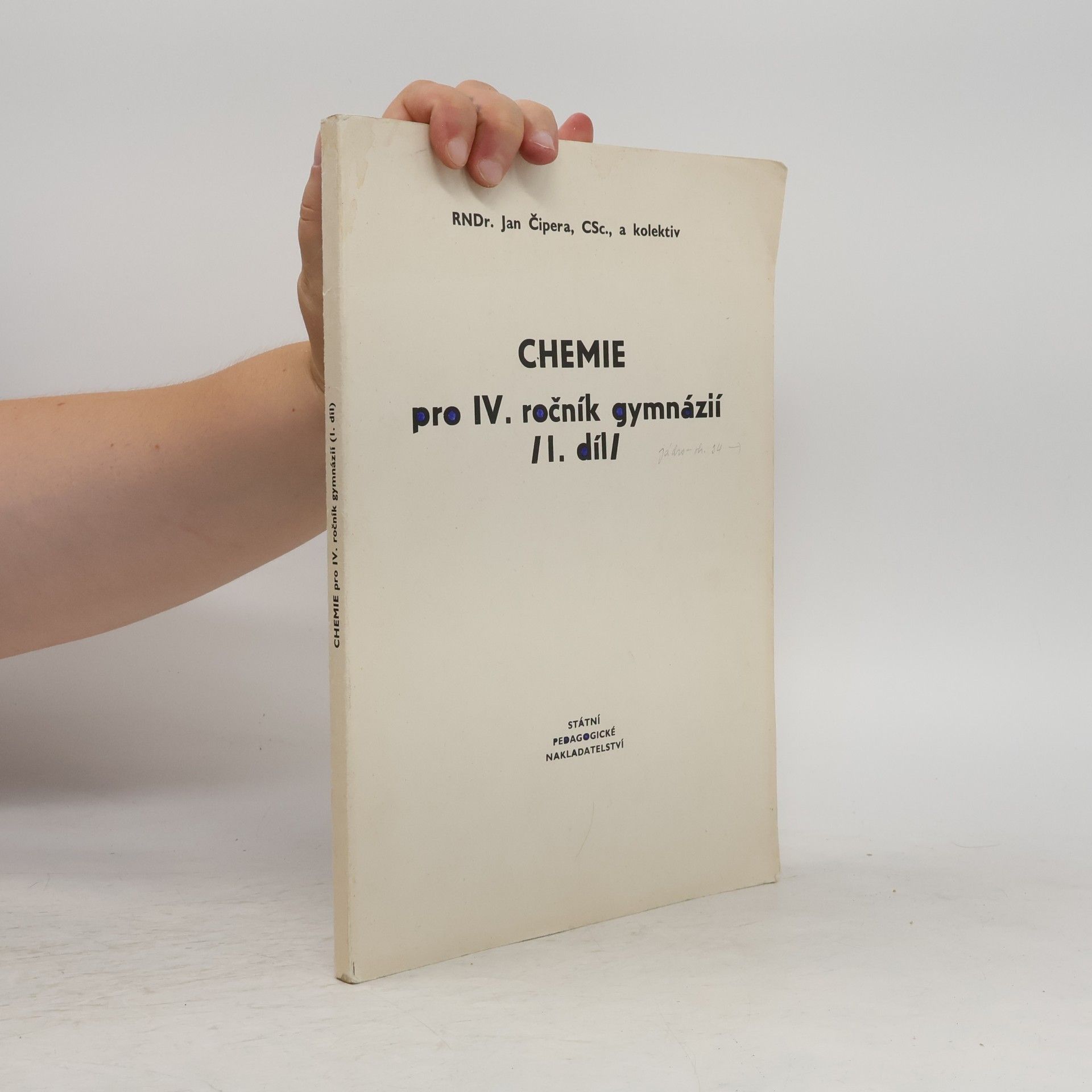 Chemie pro IV. ročník gymnázií 1. díl