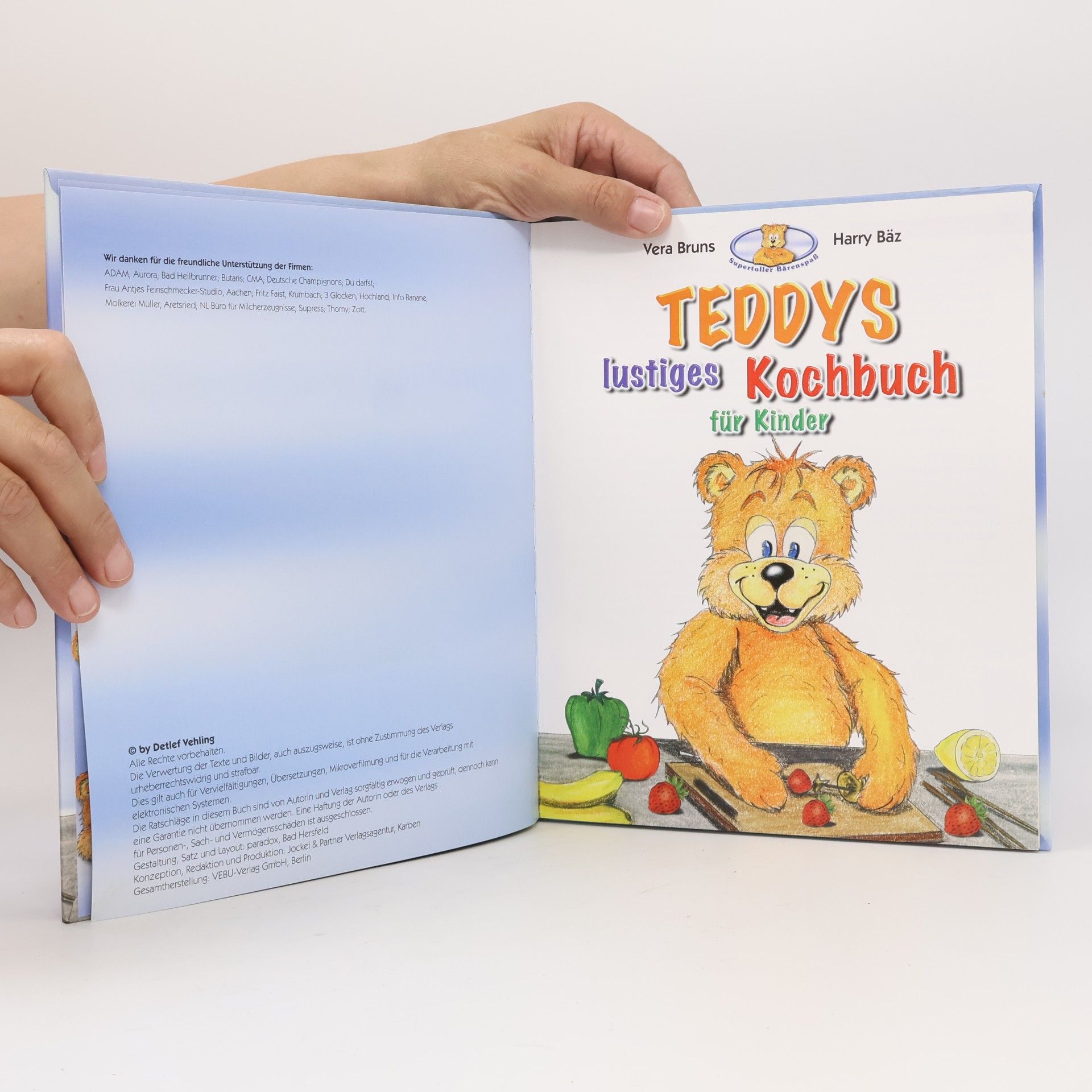 Various authors Teddys lustiges Kochbuch für Kinder