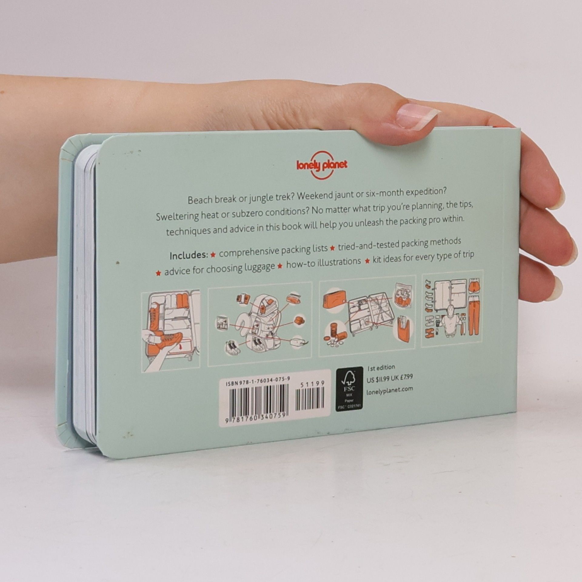 Sarah Barrell Lonely Planet How to Pack for Any Trip