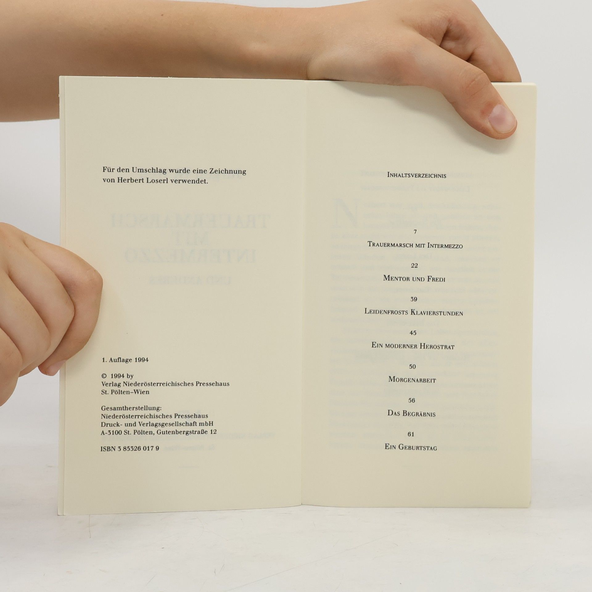 Jürgen W. Weil Trauermarsch mit Intermezzo und Anderes