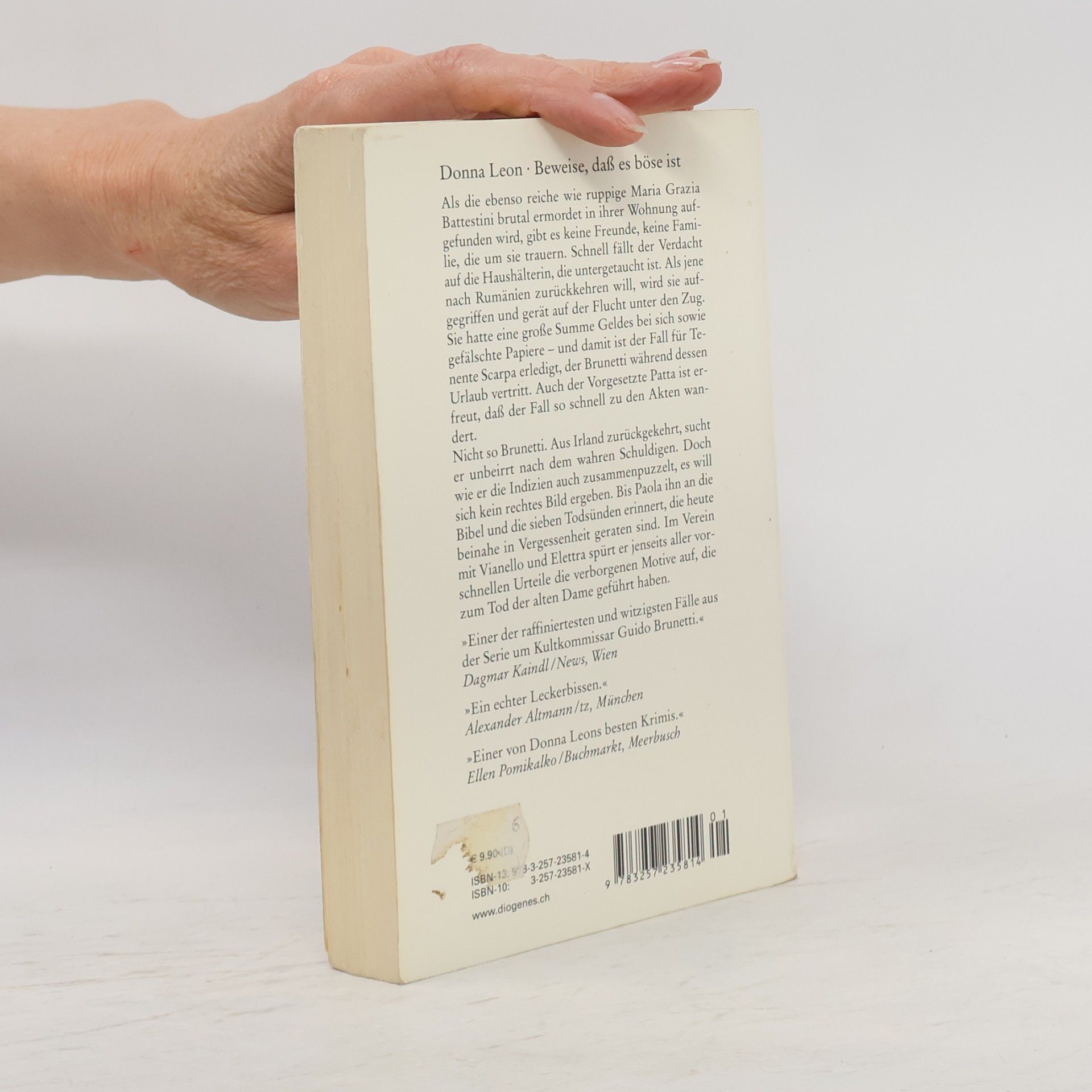 Donna Leon Beweise, daß es böse ist