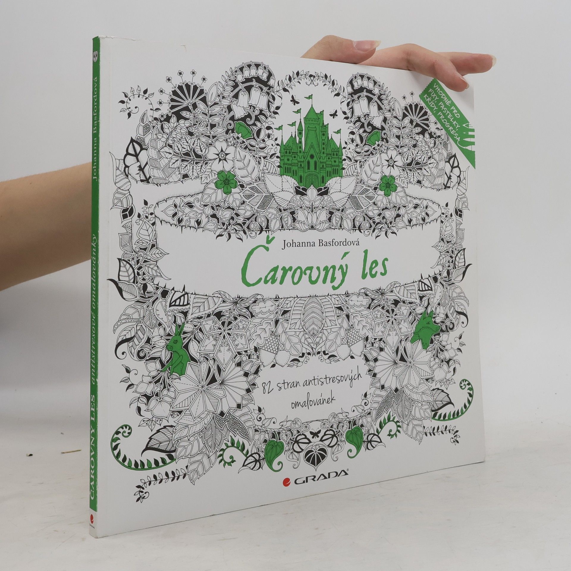 Johanna Basford Čarovný les: Antistresové omalovánky