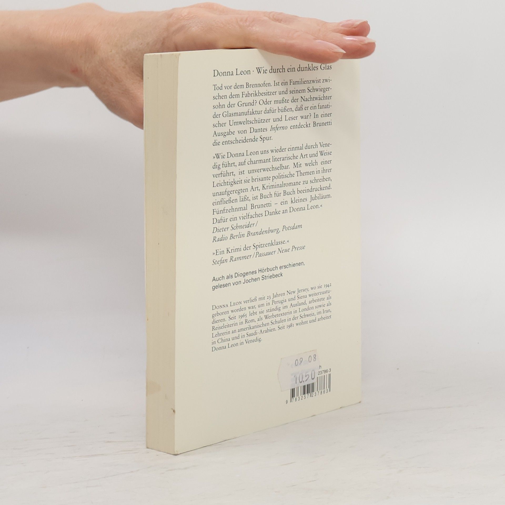 Donna Leon Wie durch ein dunkles Glas
