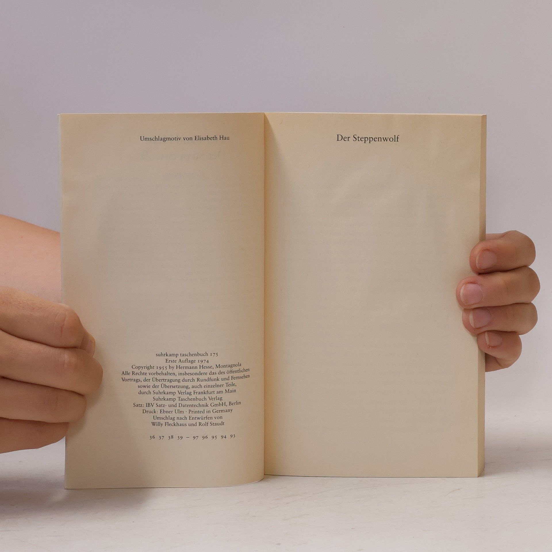 Hermann Hesse Der Steppenwolf