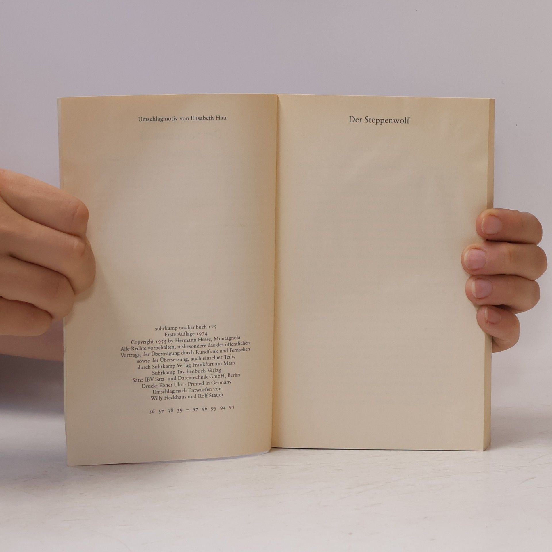 Hermann Hesse Der Steppenwolf